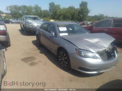 2013 Chrysler 200 Touring, серебристый — VIN 1C3CCBBB4DN515577, IAAI