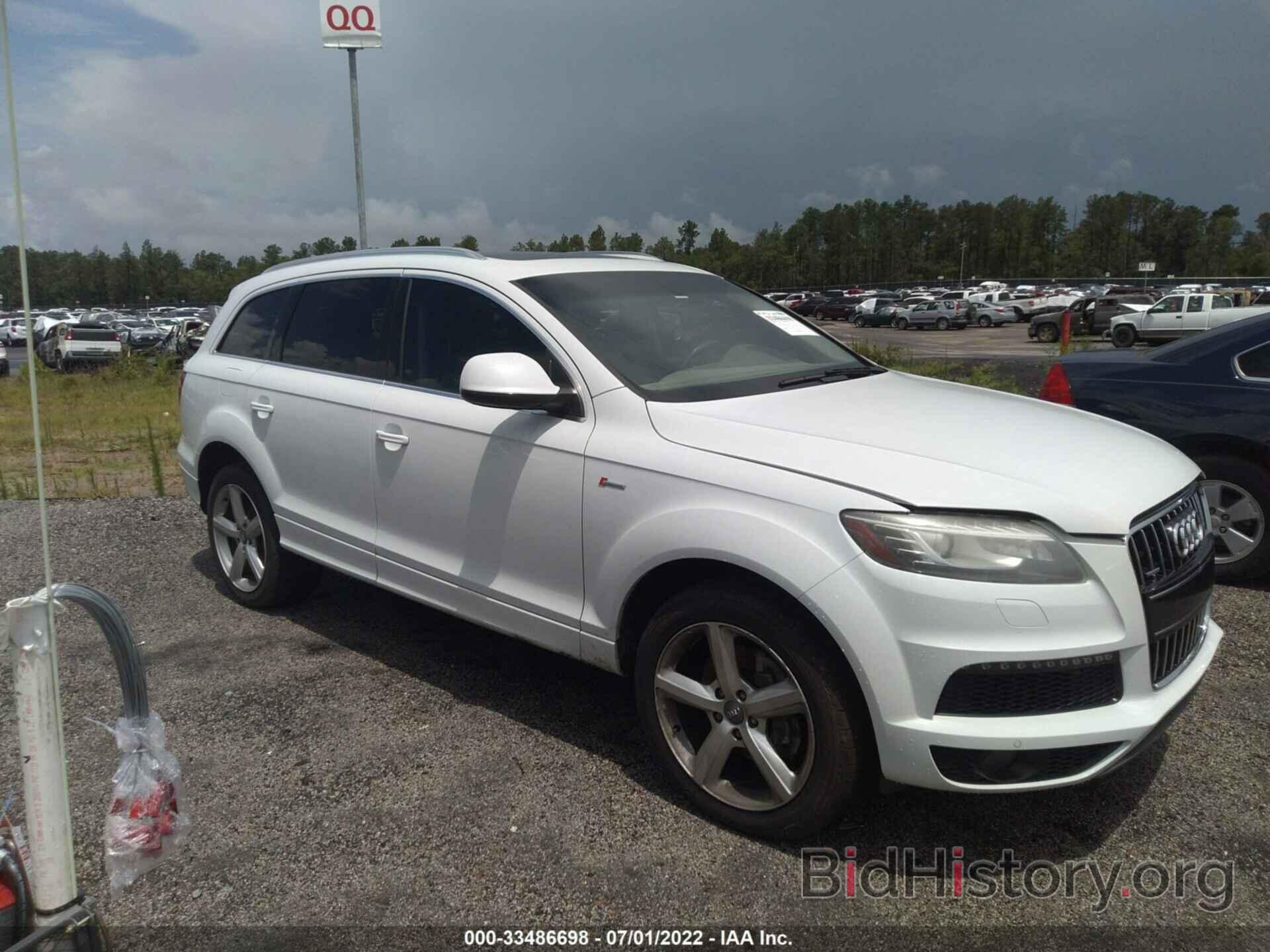 Photo WA1DGAFE2DD015033 - AUDI Q7 2013