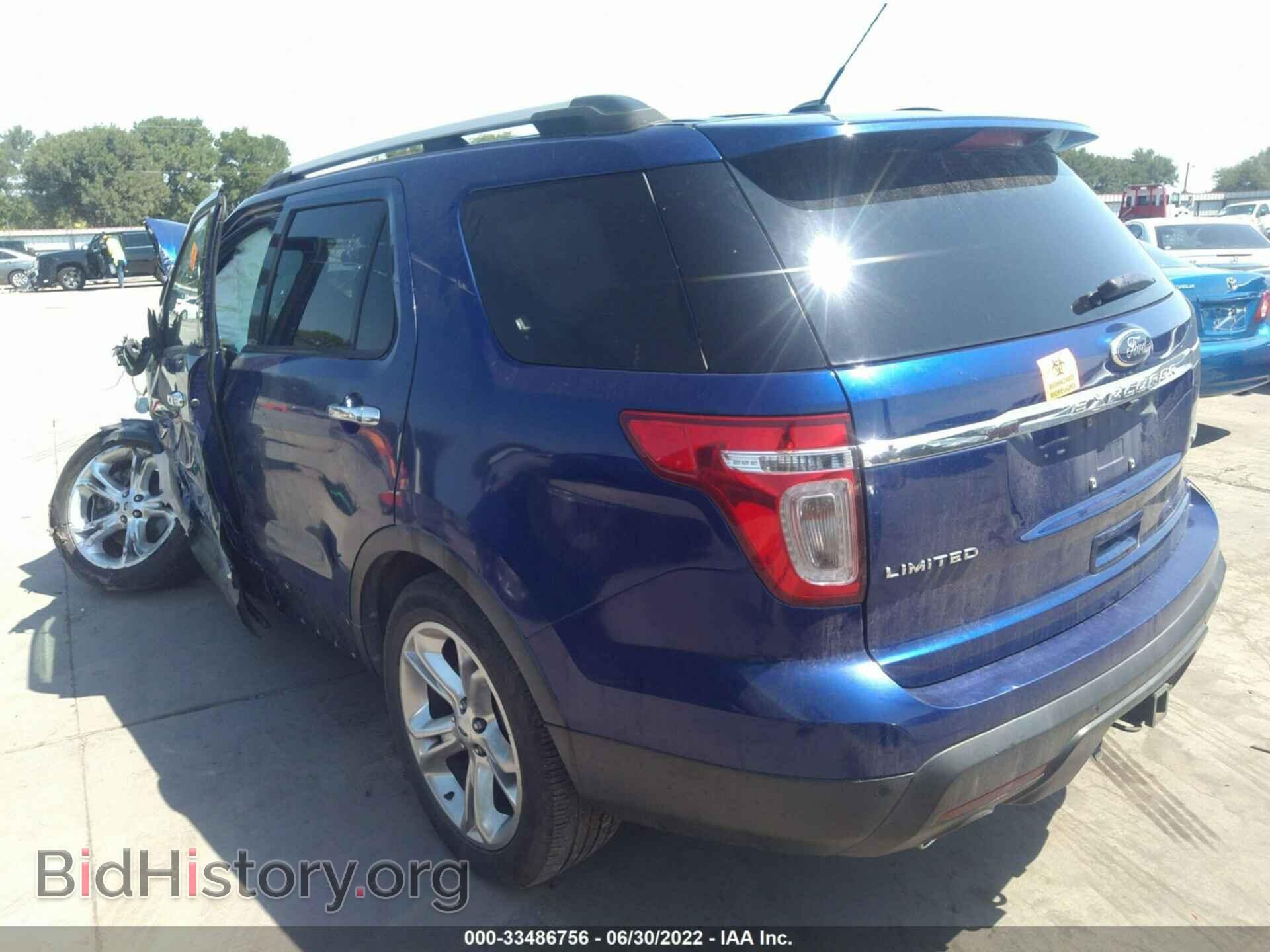 2013 FORD EXPLORER - VIN: 1FM5K7F88DGC65747 - Фото 3