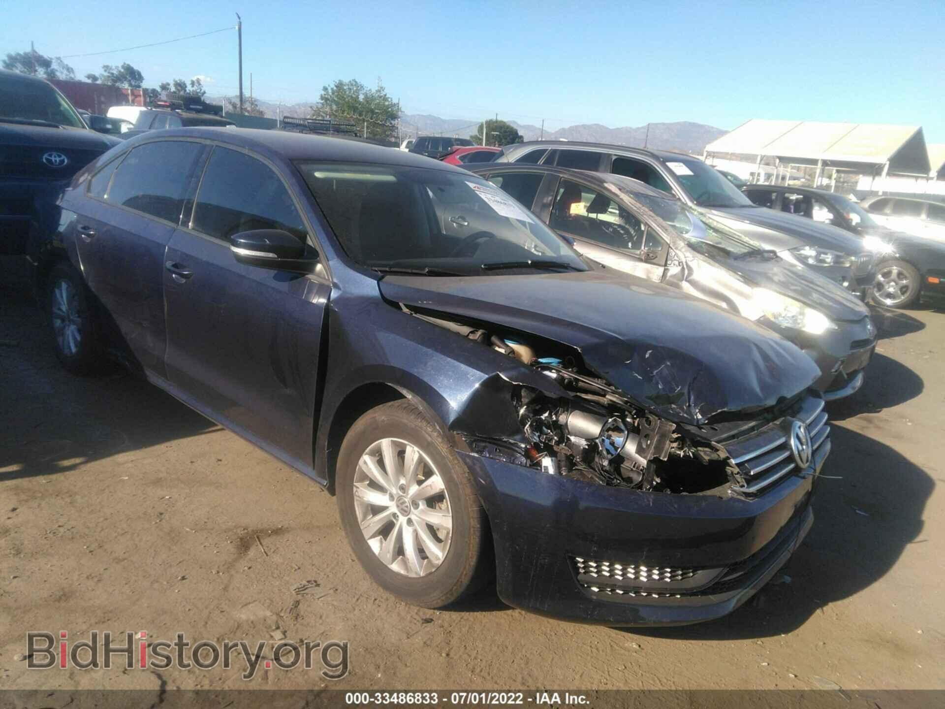 Photo 1VWAT7A33FC044284 - VOLKSWAGEN PASSAT 2015