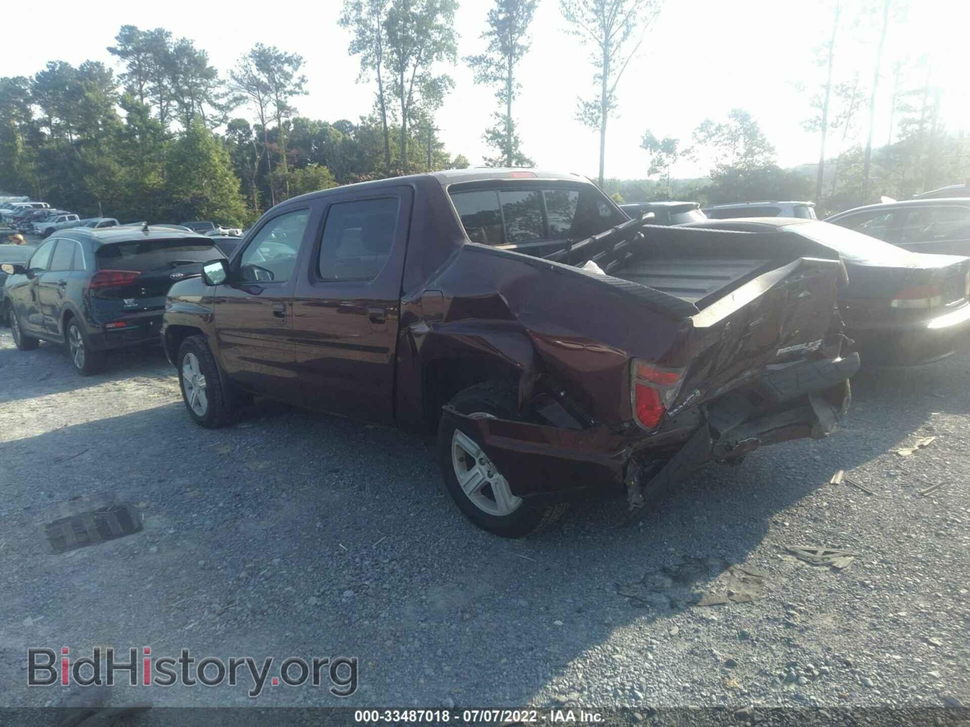 2013 HONDA RIDGELINE - VIN: 5FPYK1F55DB007126 - Фото 3