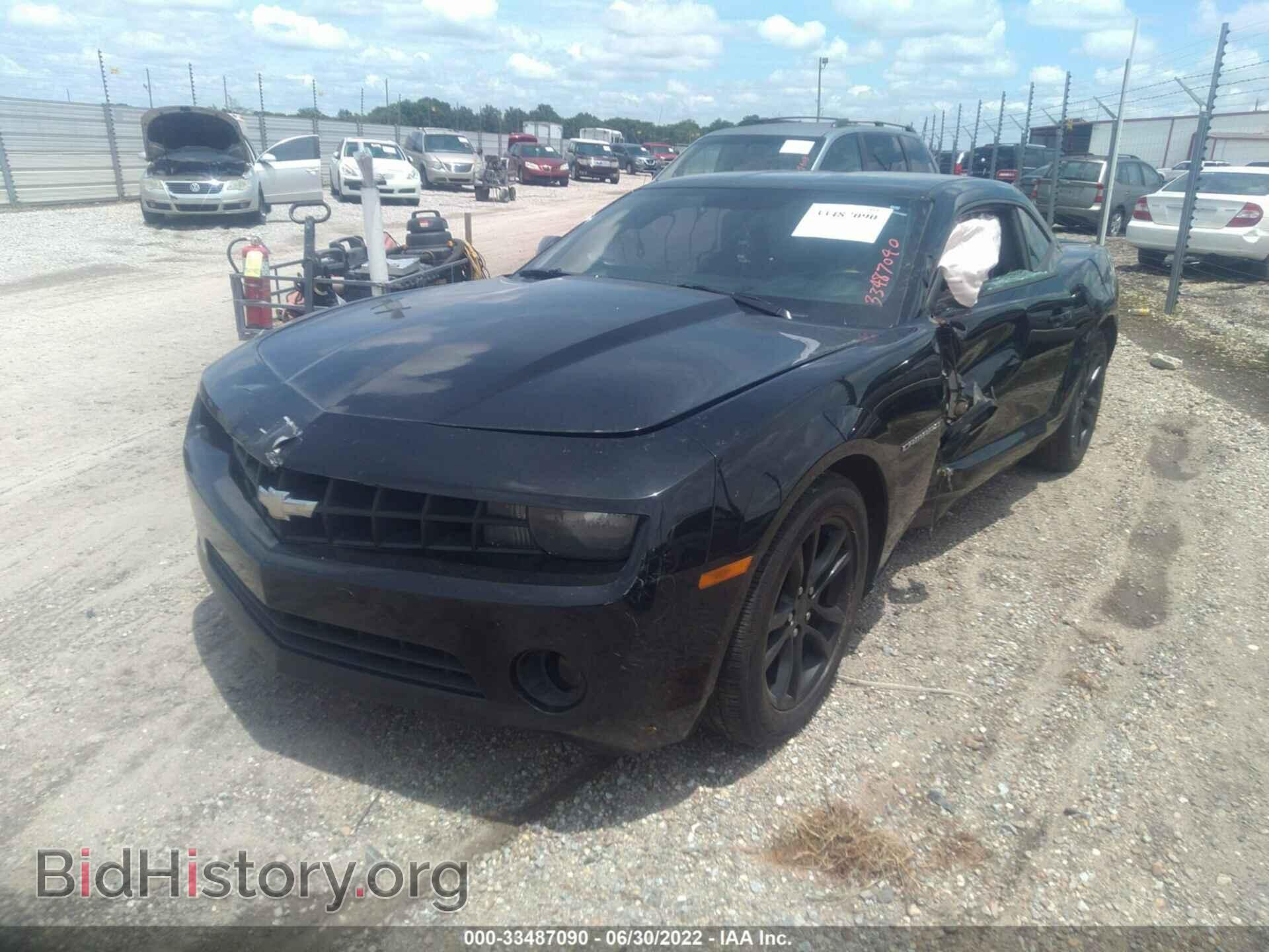 2013 CHEVROLET CAMARO - VIN: 2G1FB1E34D9110860 - Фото 2
