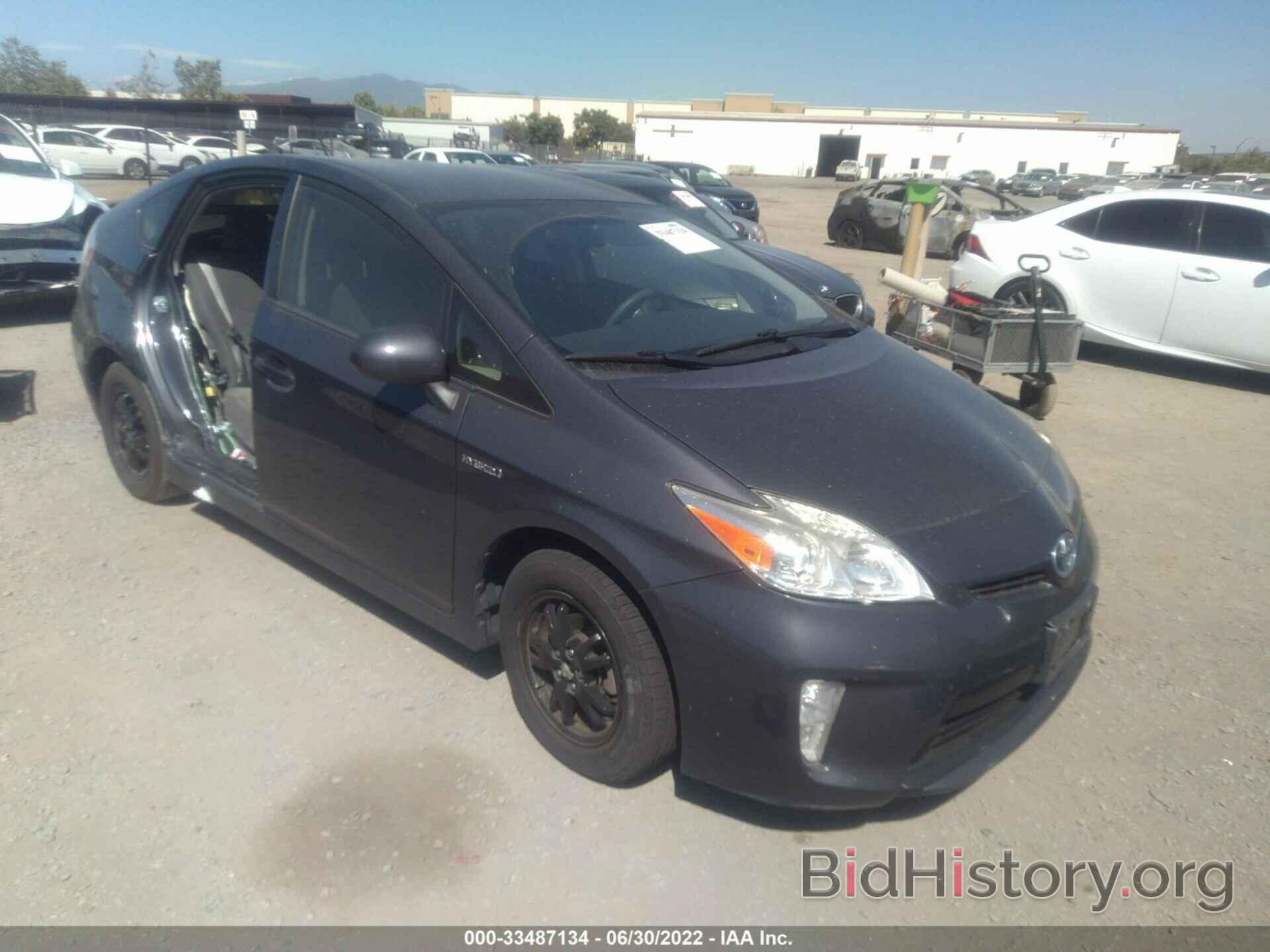 Photo JTDKN3DU4E1791627 - TOYOTA PRIUS 2014