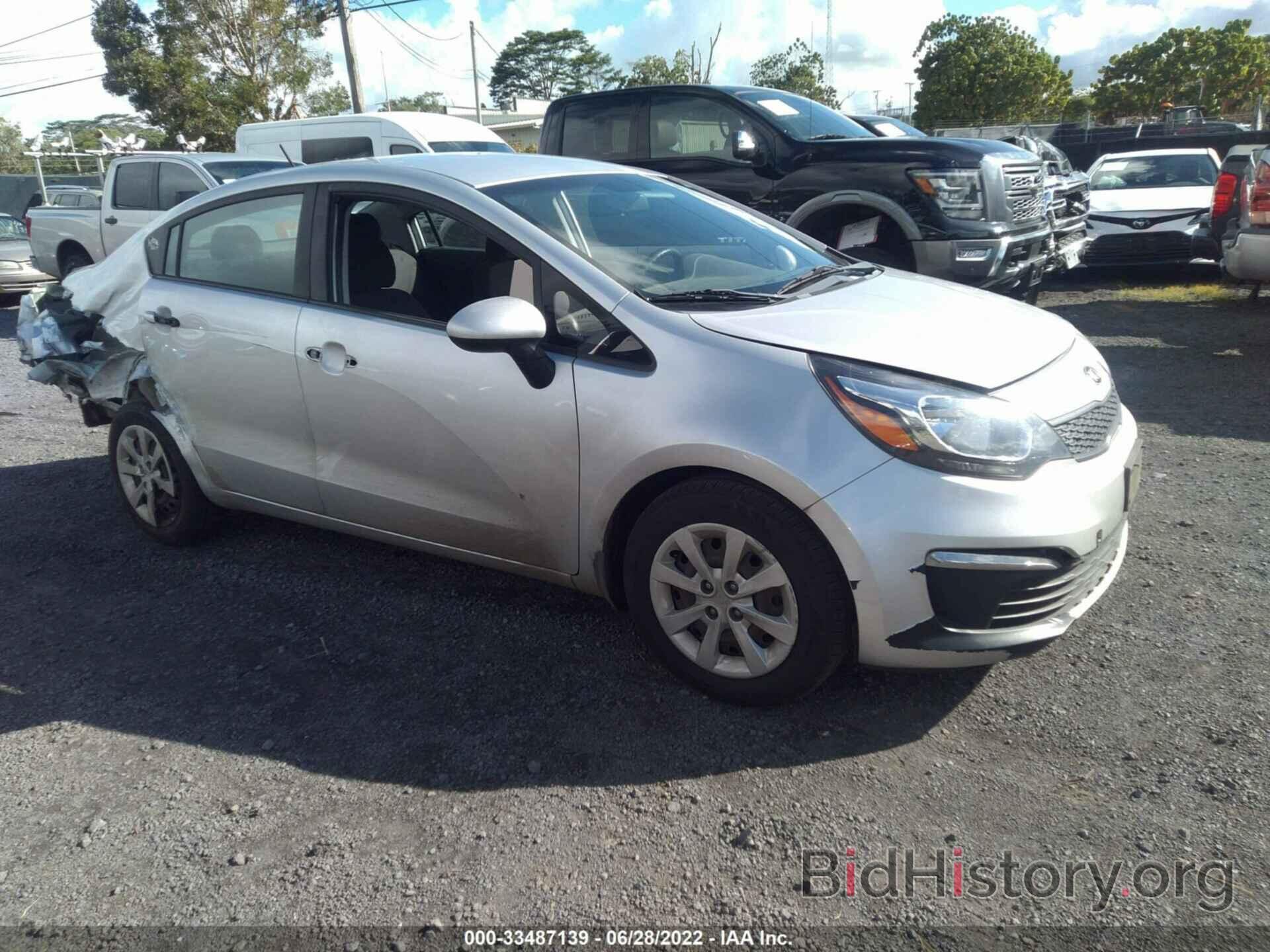 Photo KNADM4A33H6035966 - KIA RIO 2017