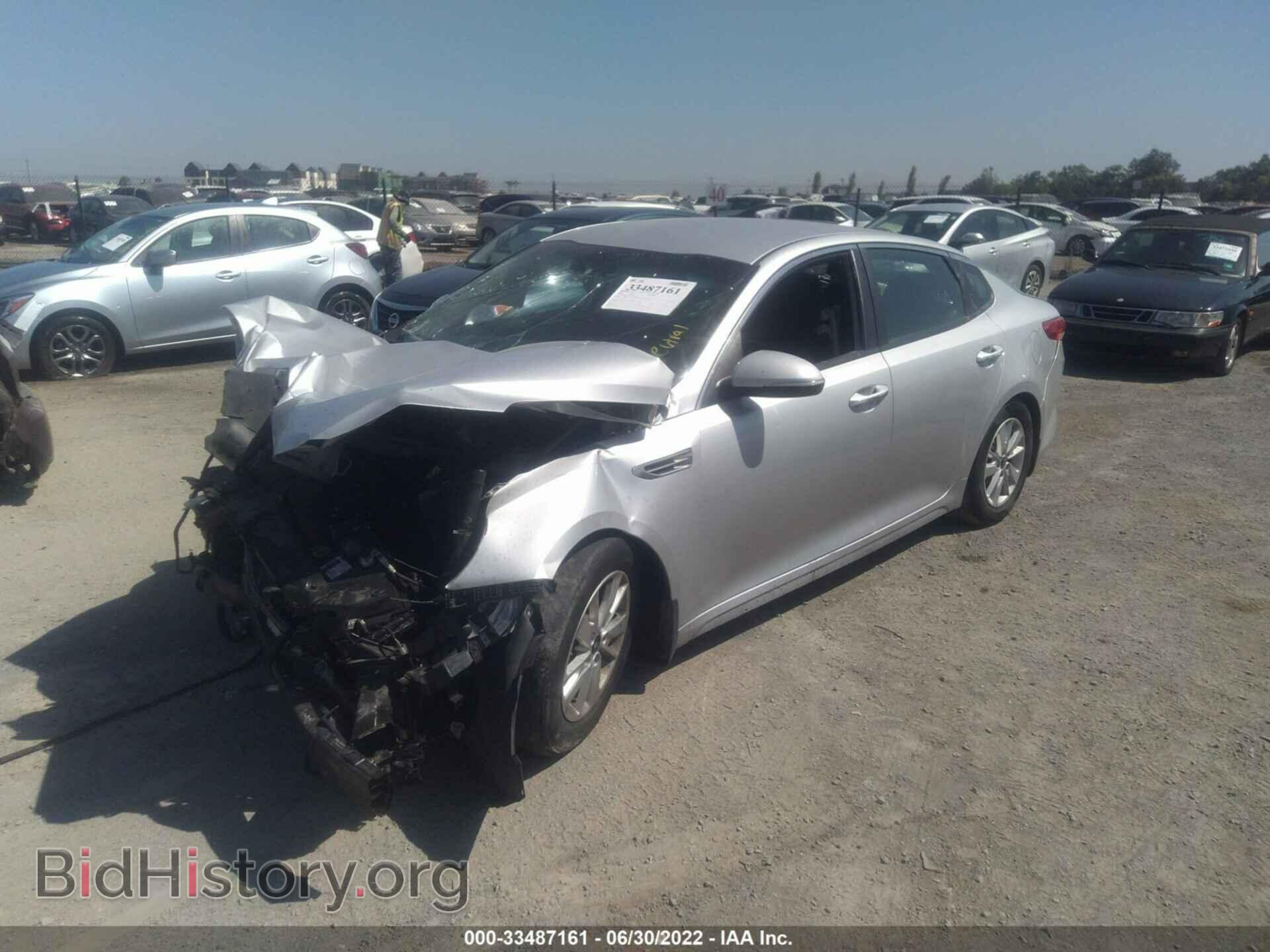 2016 KIA OPTIMA - VIN: KNAGT4L38G5112347 - Фото 2
