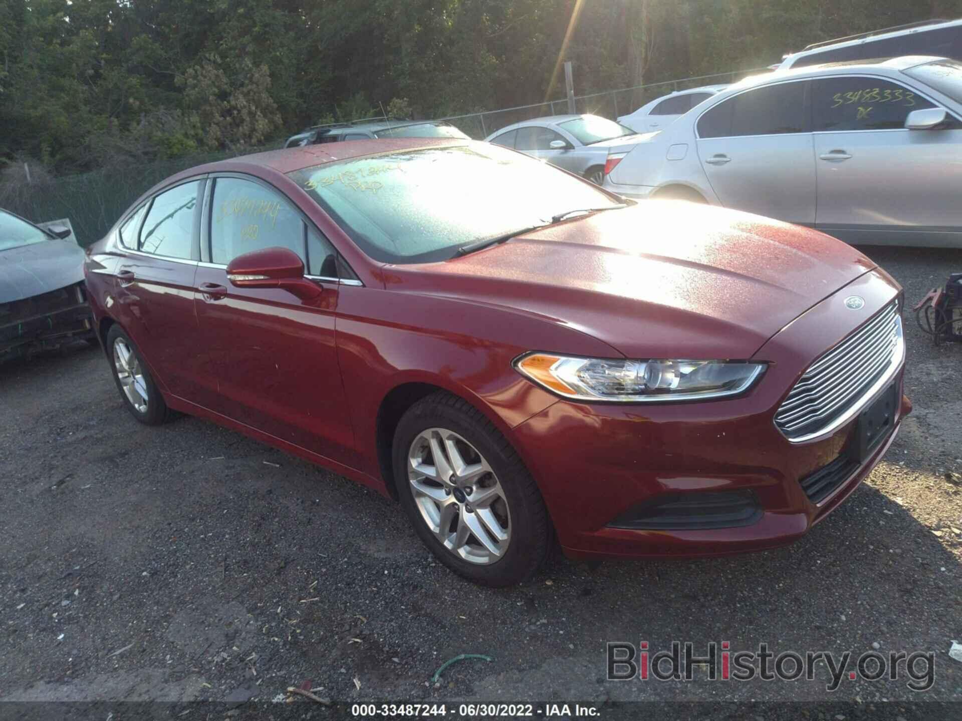 Photo 3FA6P0H77DR320404 - FORD FUSION 2013