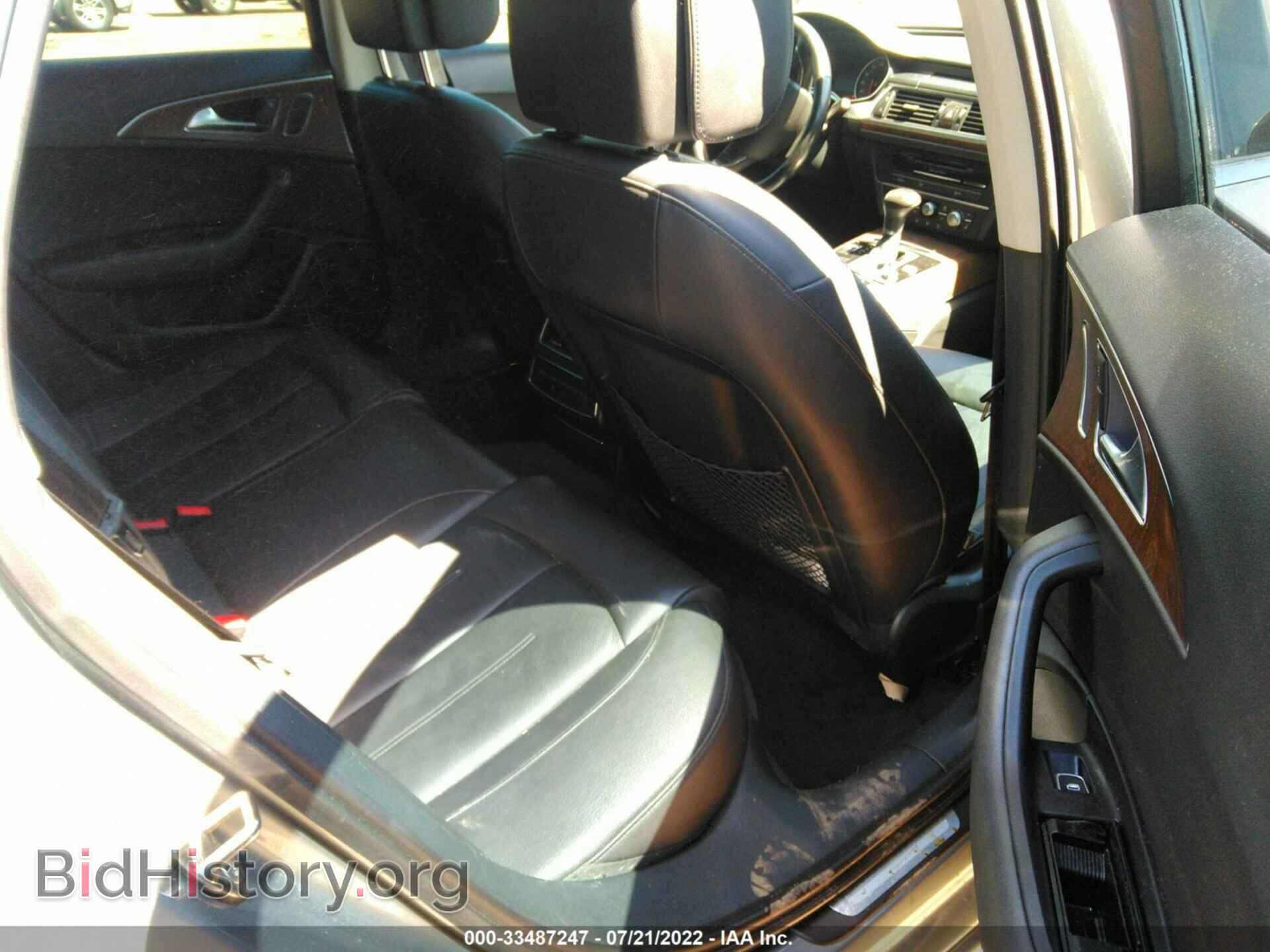 2013 AUDI A6 - VIN: WAUGGAFC7DN006840 - Фото 8