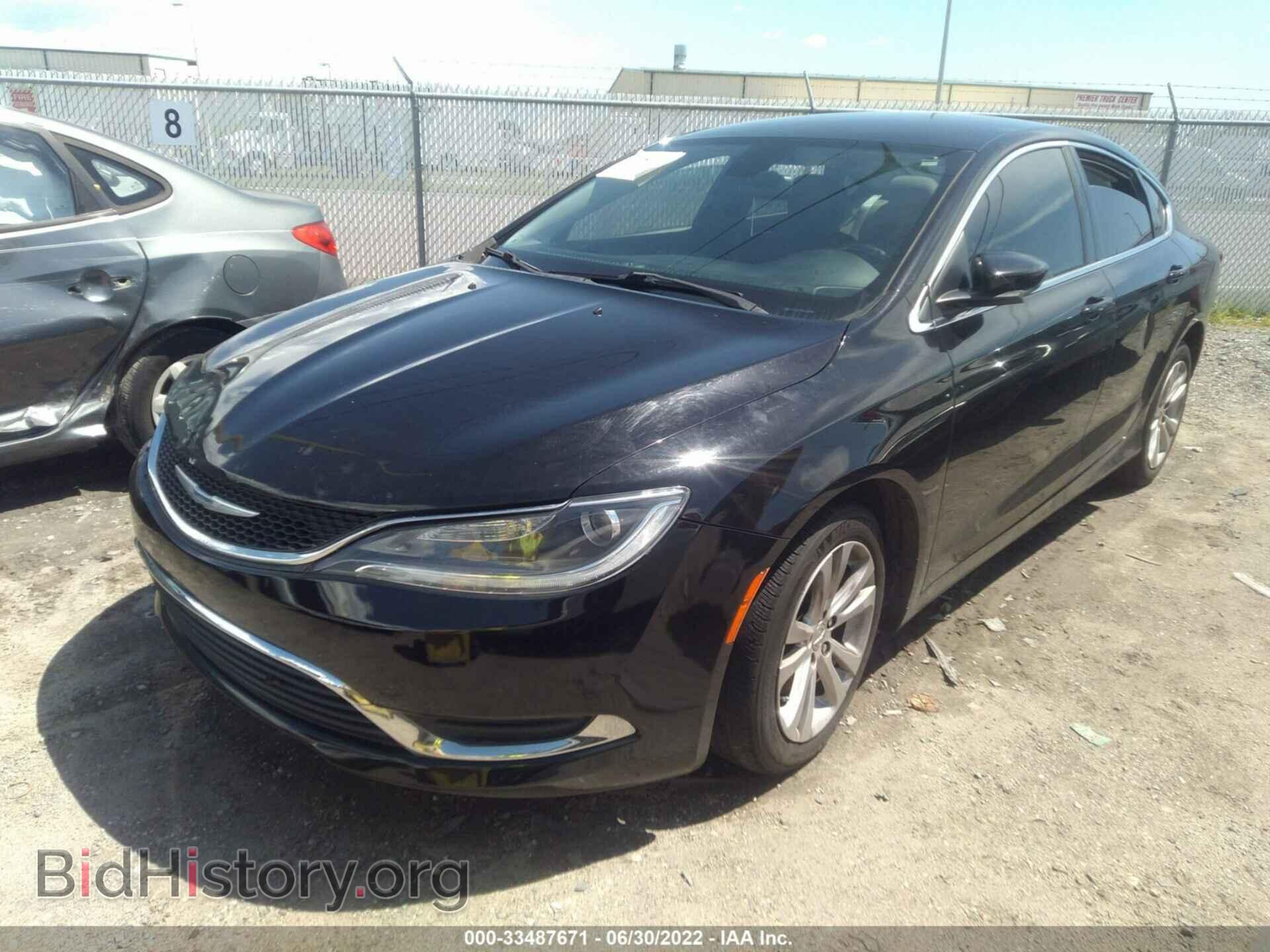 2015 CHRYSLER 200 - VIN: 1C3CCCAB1FN646234 - Фото 2