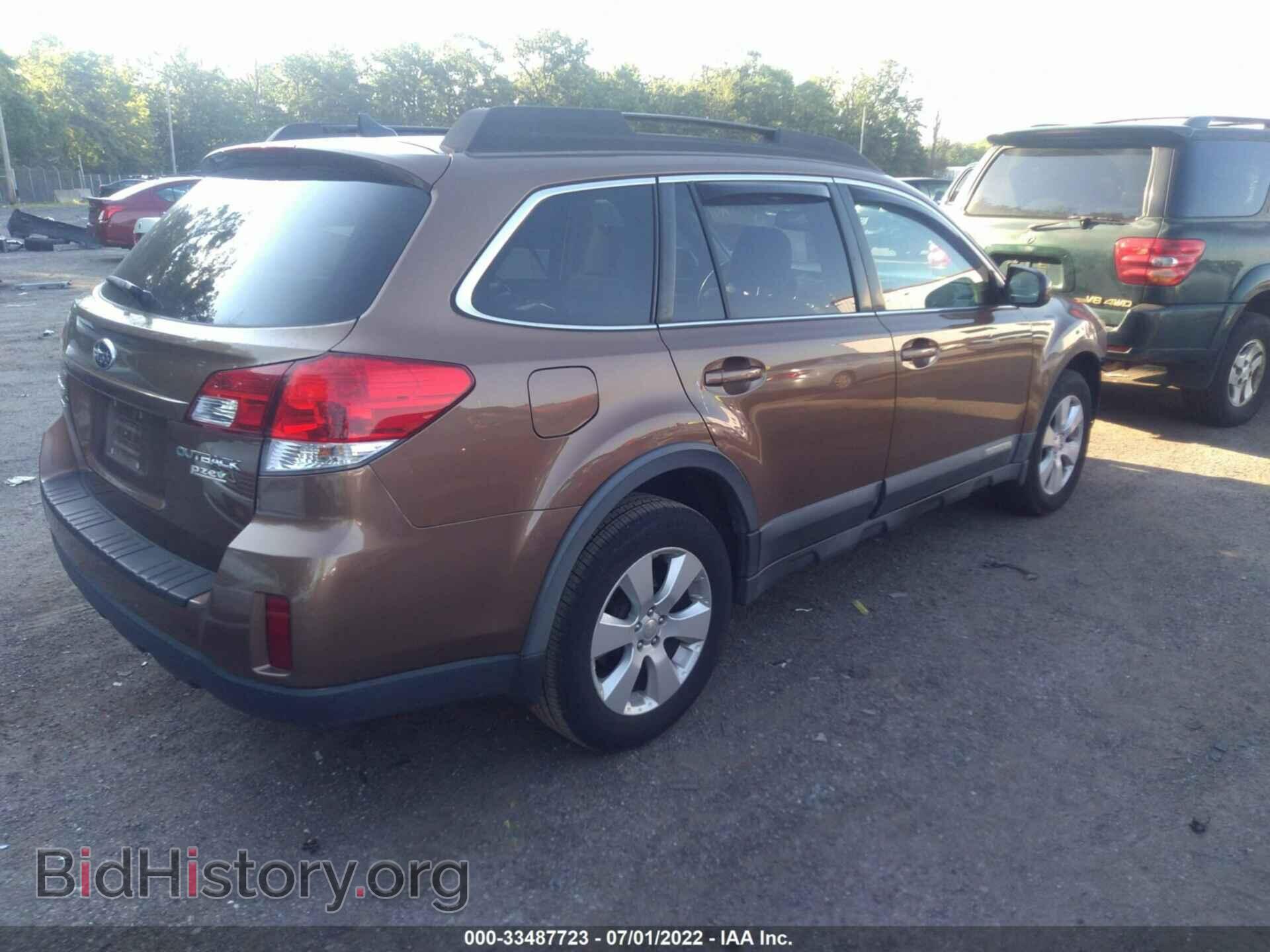 2011 SUBARU OUTBACK - VIN: 4S4BRBKC7B3313285 - Фото 4