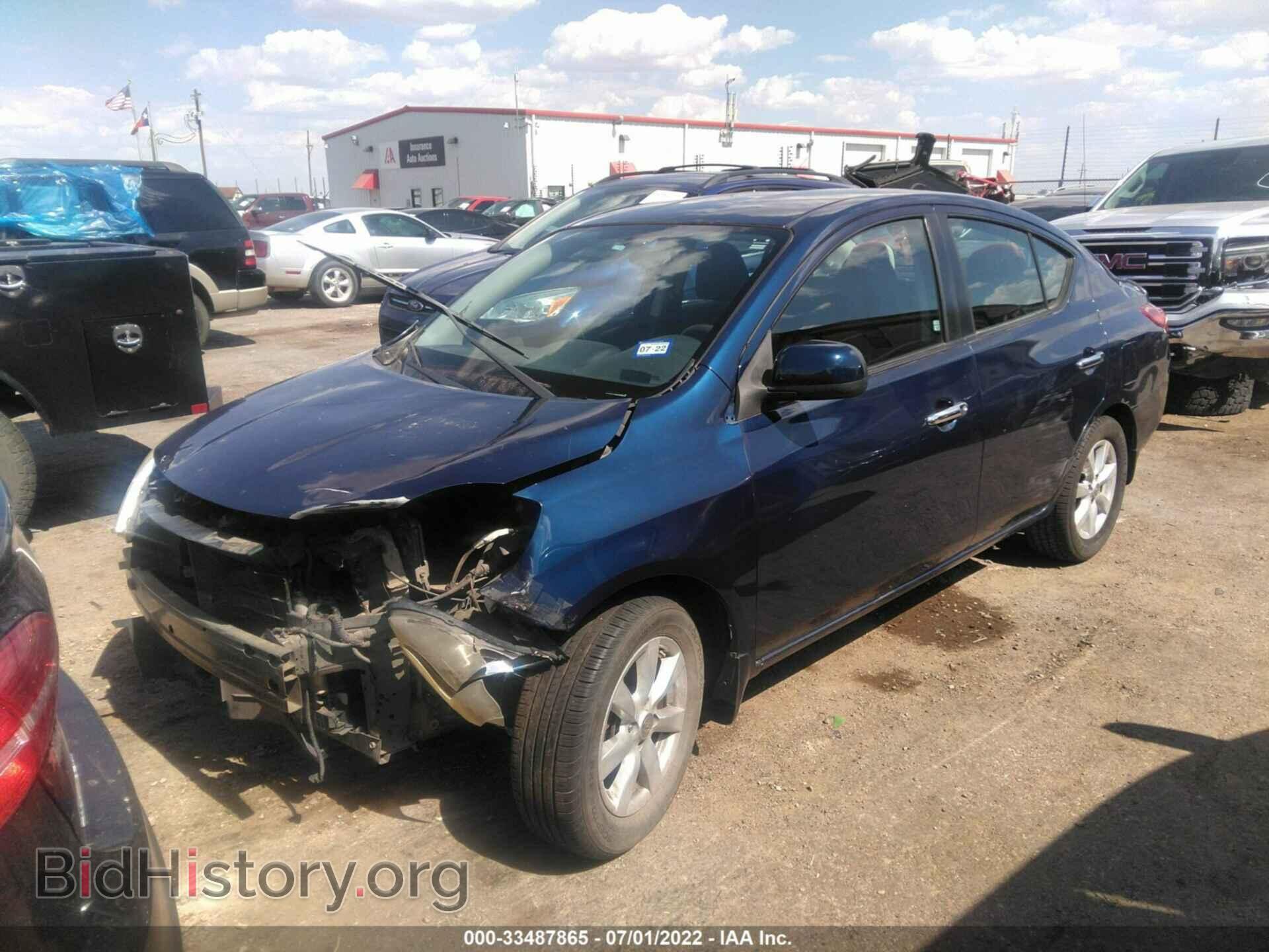 2012 NISSAN VERSA - VIN: 3N1CN7AP1CL926906 - Photo 2