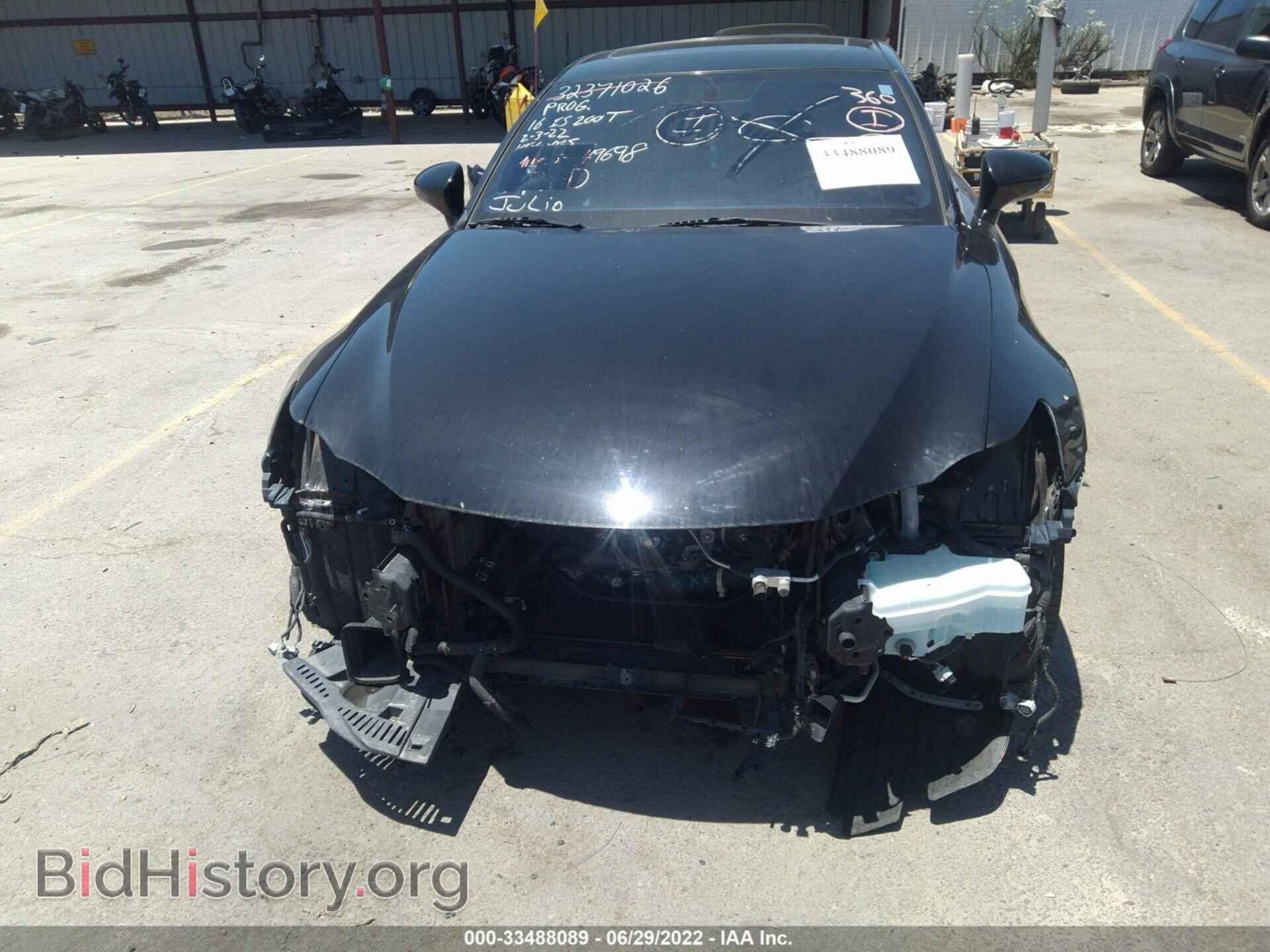 2016 LEXUS IS 200T - VIN: JTHBA1D29G5025465 - Фото 6