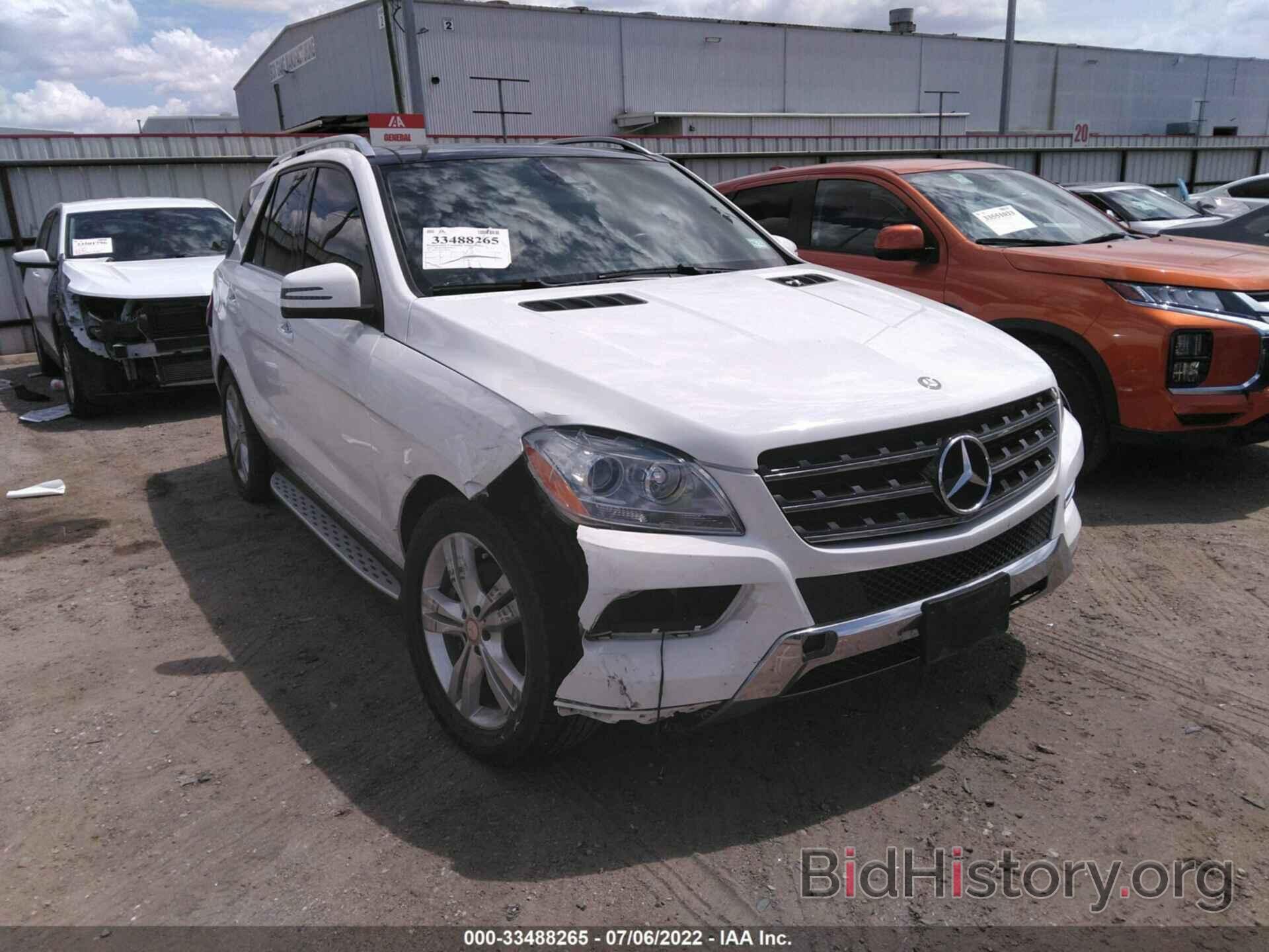 Photo 4JGDA5JB2FA582306 - MERCEDES-BENZ M-CLASS 2015