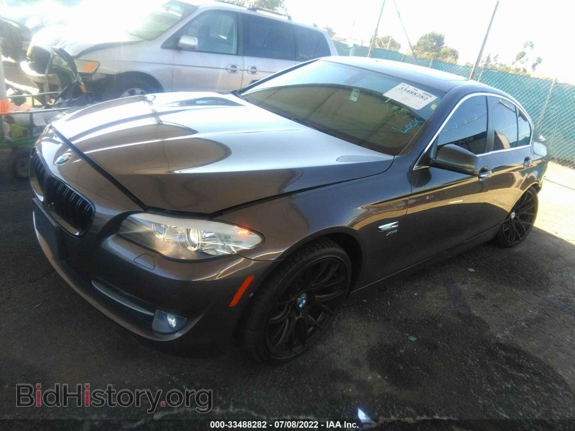 2012 BMW 5 SERIES - VIN: WBAXH5C59CDW11134 - Фото 2