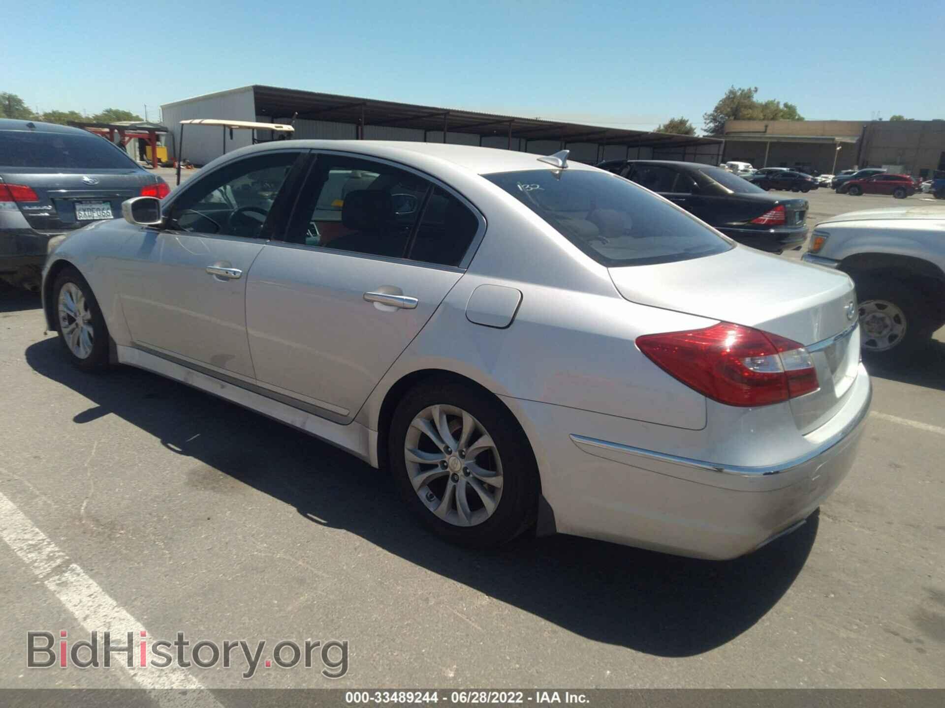 2012 HYUNDAI GENESIS - VIN: KMHGC4DD7CU196621 - Фото 3