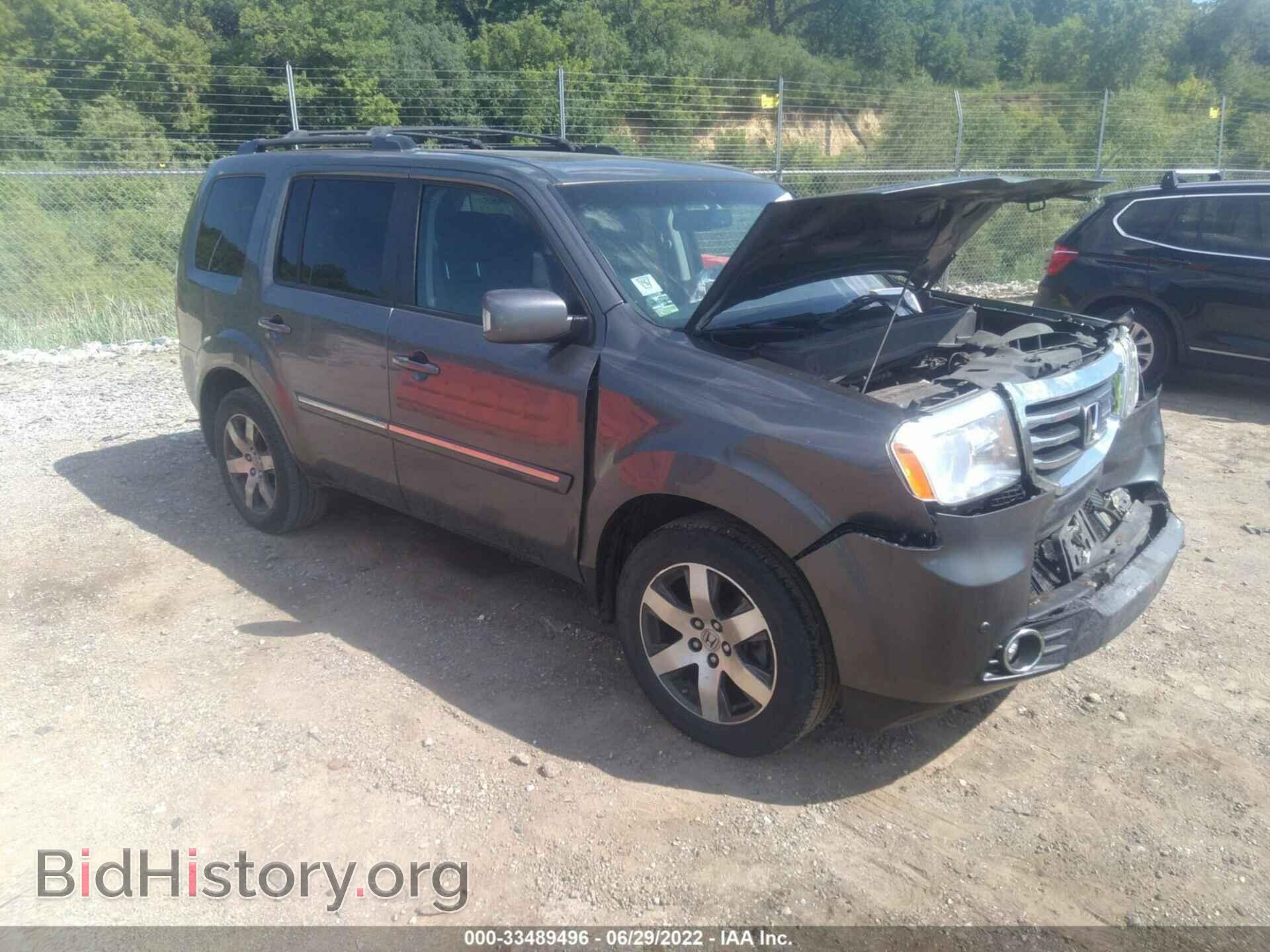 Photo 5FNYF4H94CB074331 - HONDA PILOT 2012