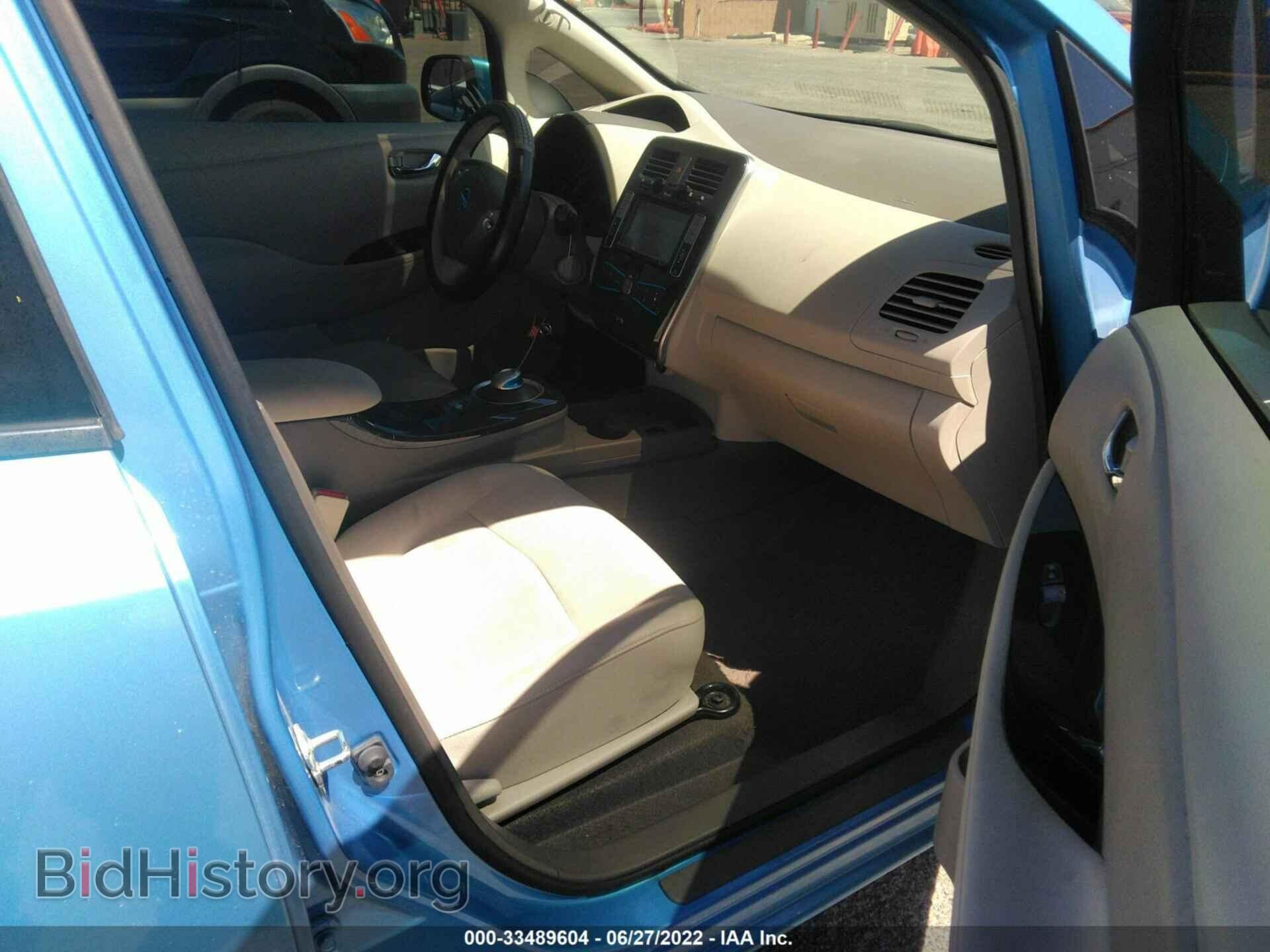 2011 NISSAN LEAF - VIN: JN1AZ0CP2BT005465 - Фото 5
