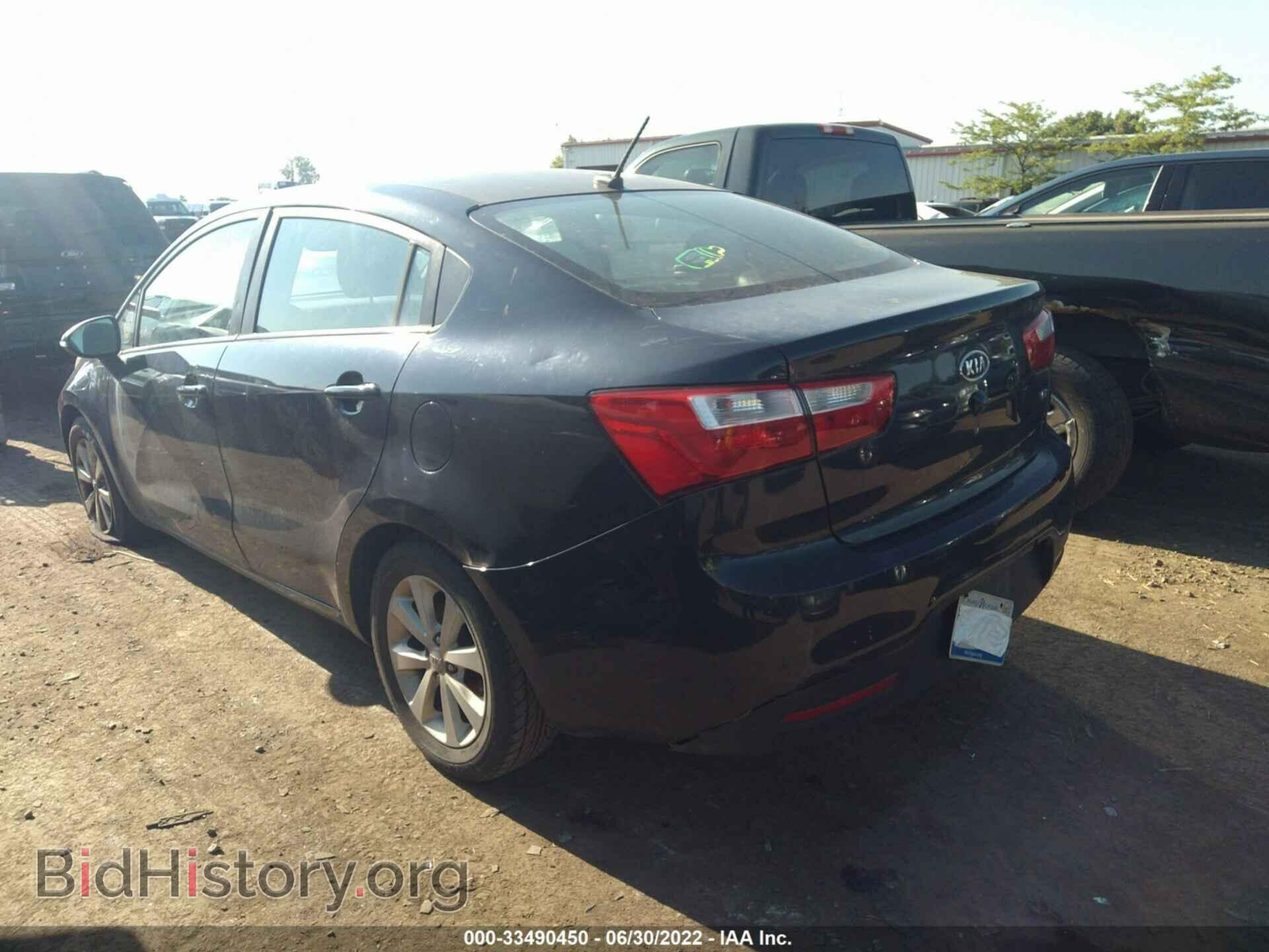 2013 KIA RIO - VIN: KNADN4A3XD6102683 - Фото 3