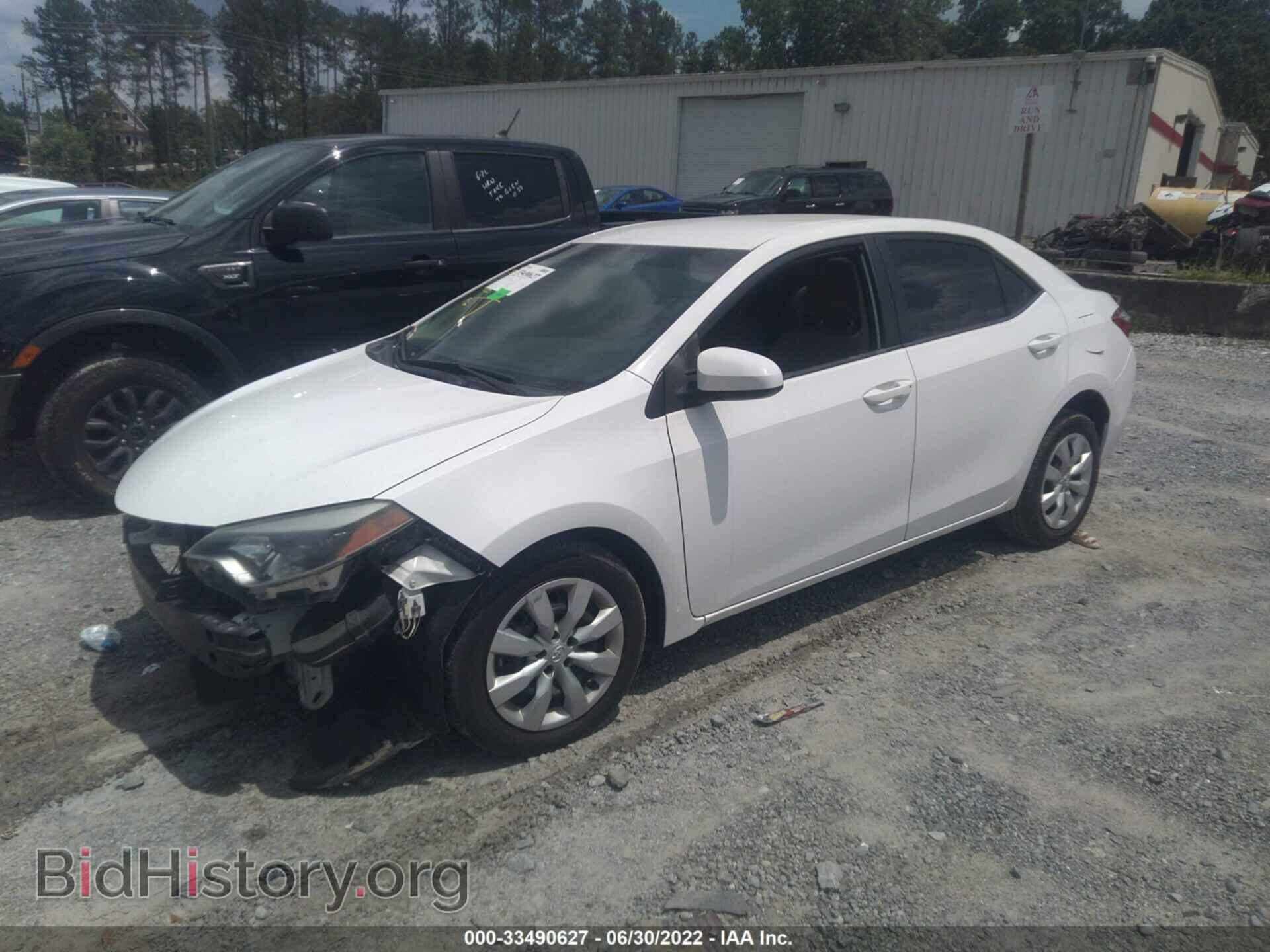 2015 TOYOTA COROLLA - VIN: 2T1BURHEXFC265069 - Фото 2