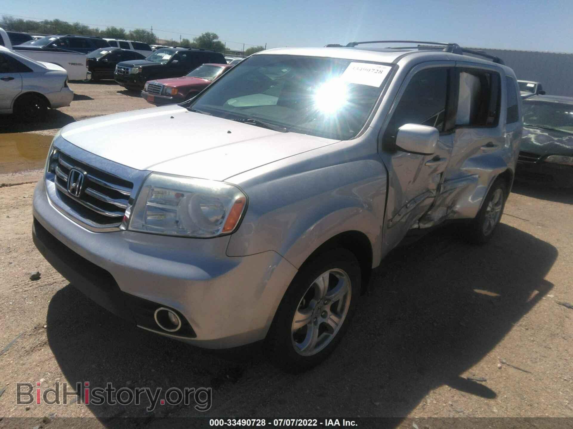 2012 HONDA PILOT - VIN: 5FNYF3H64CB039062 - Фото 2