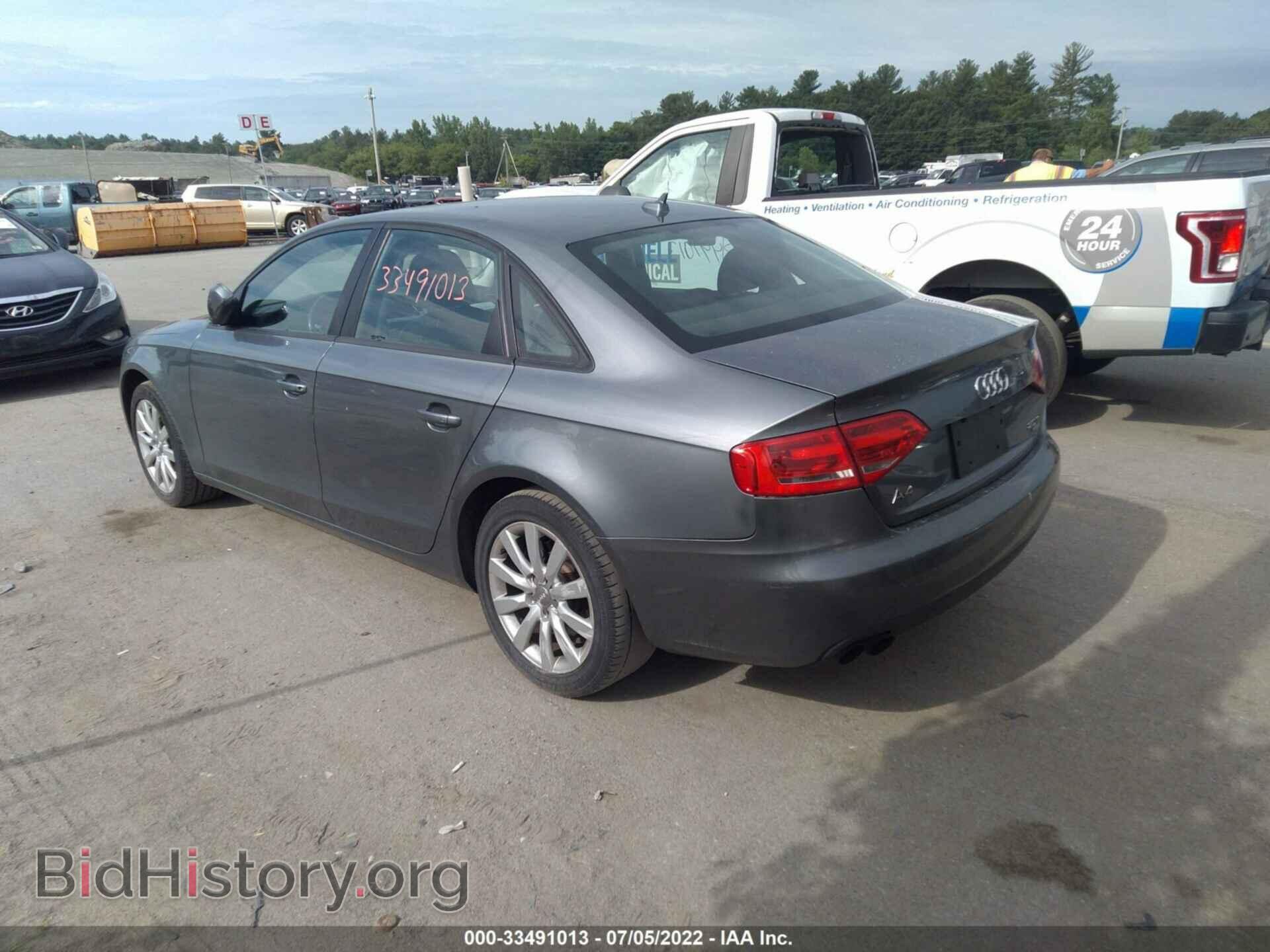 2012 AUDI A4 - VIN: WAUBFAFL8CN012383 - Фото 3