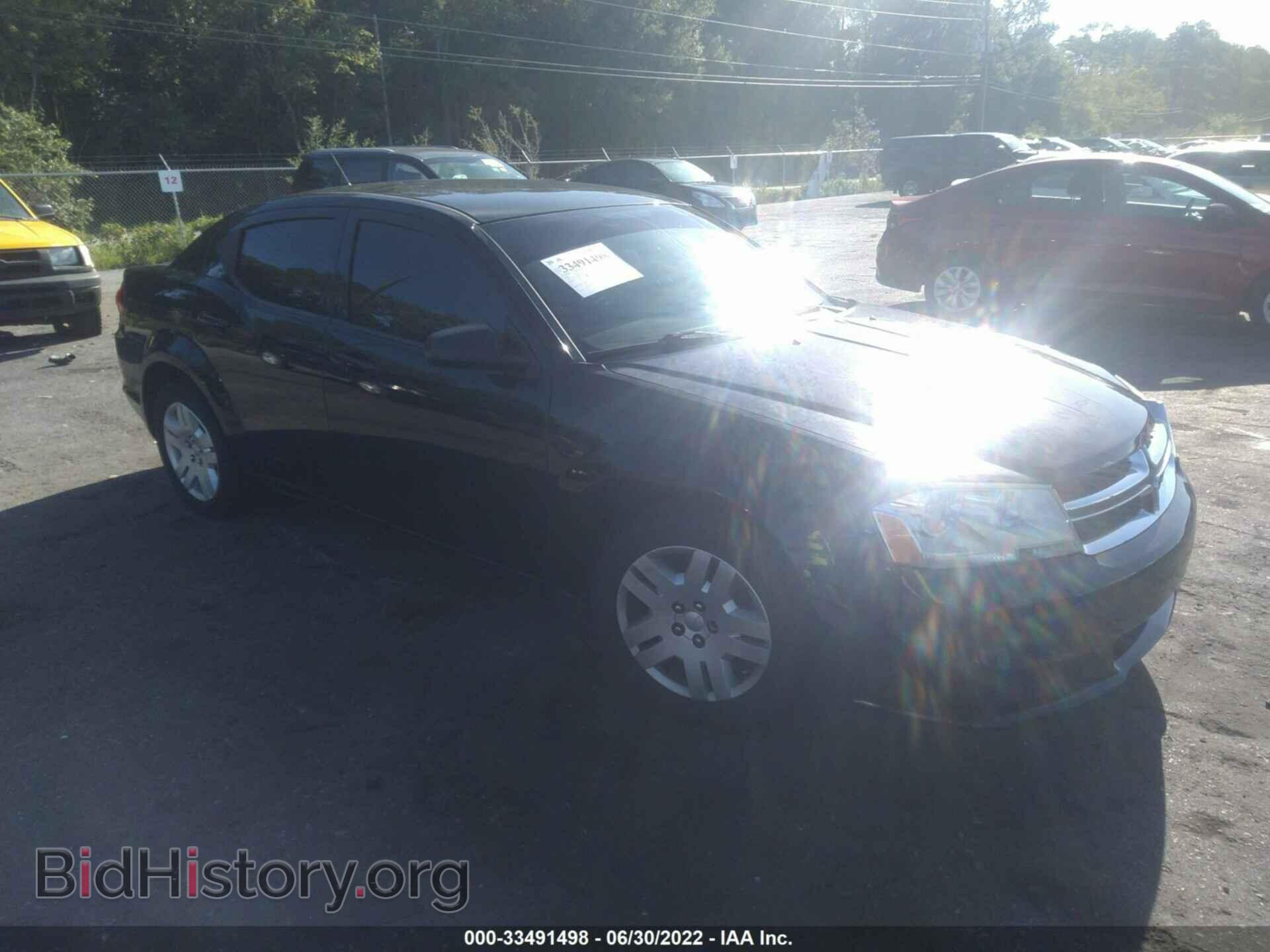 Photo 1C3CDZAB1DN756567 - DODGE AVENGER 2013