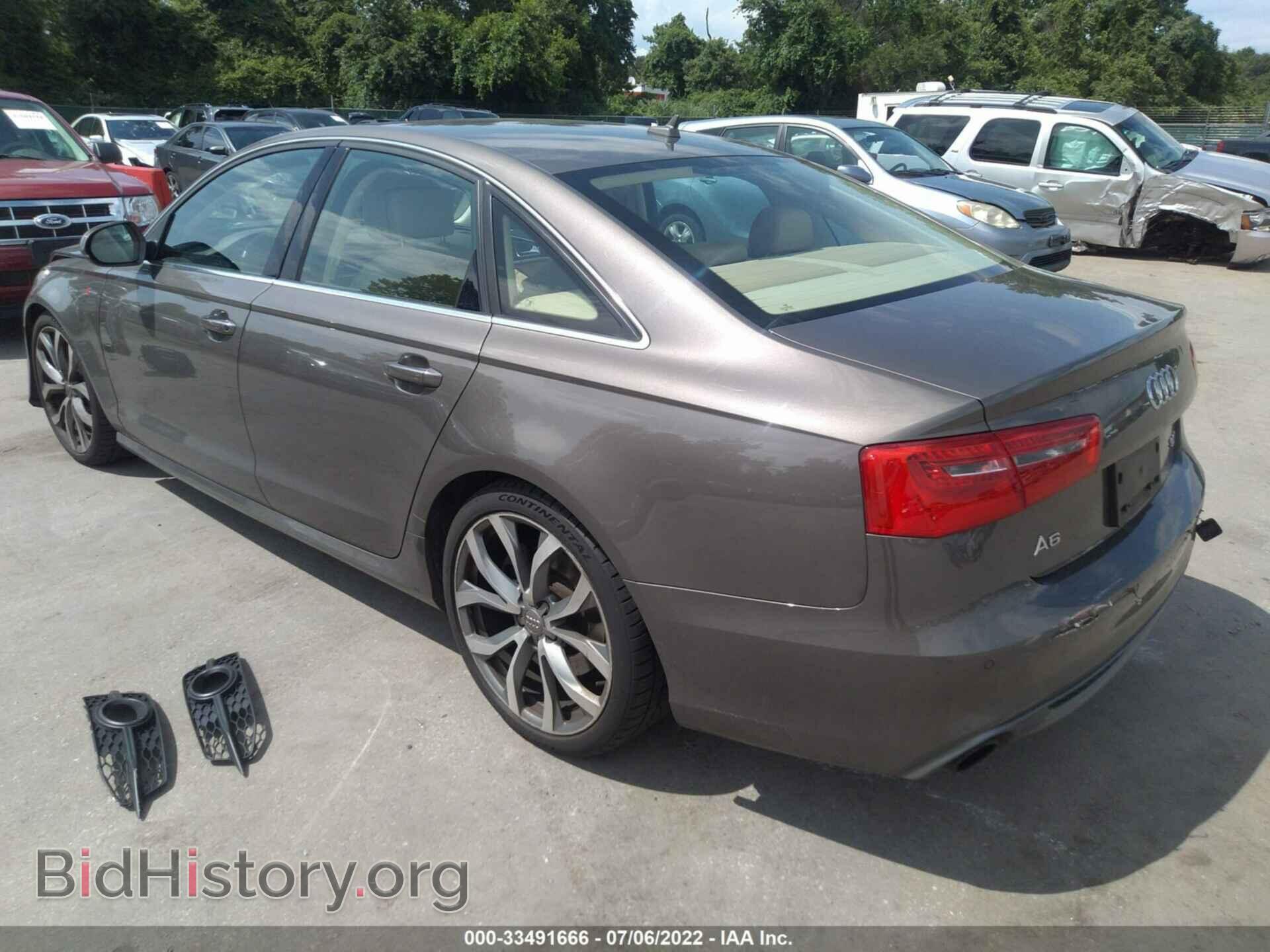 2013 AUDI A6 - VIN: WAUHGAFC4DN144257 - Фото 3