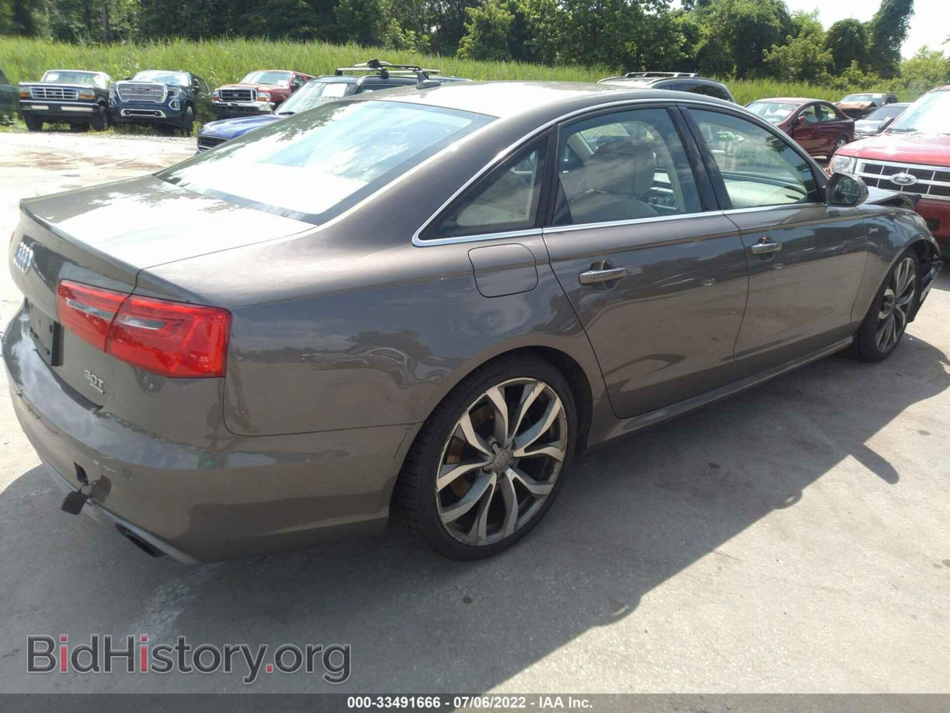 2013 AUDI A6 - VIN: WAUHGAFC4DN144257 - Фото 4