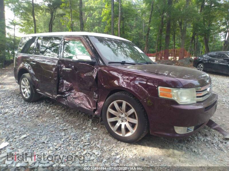 2011 Ford FLEX Limited/Titanium (VIN 2FMGK5DC2BBD21237) — фото 1 из 11, IAAI, повреждение: правый бок