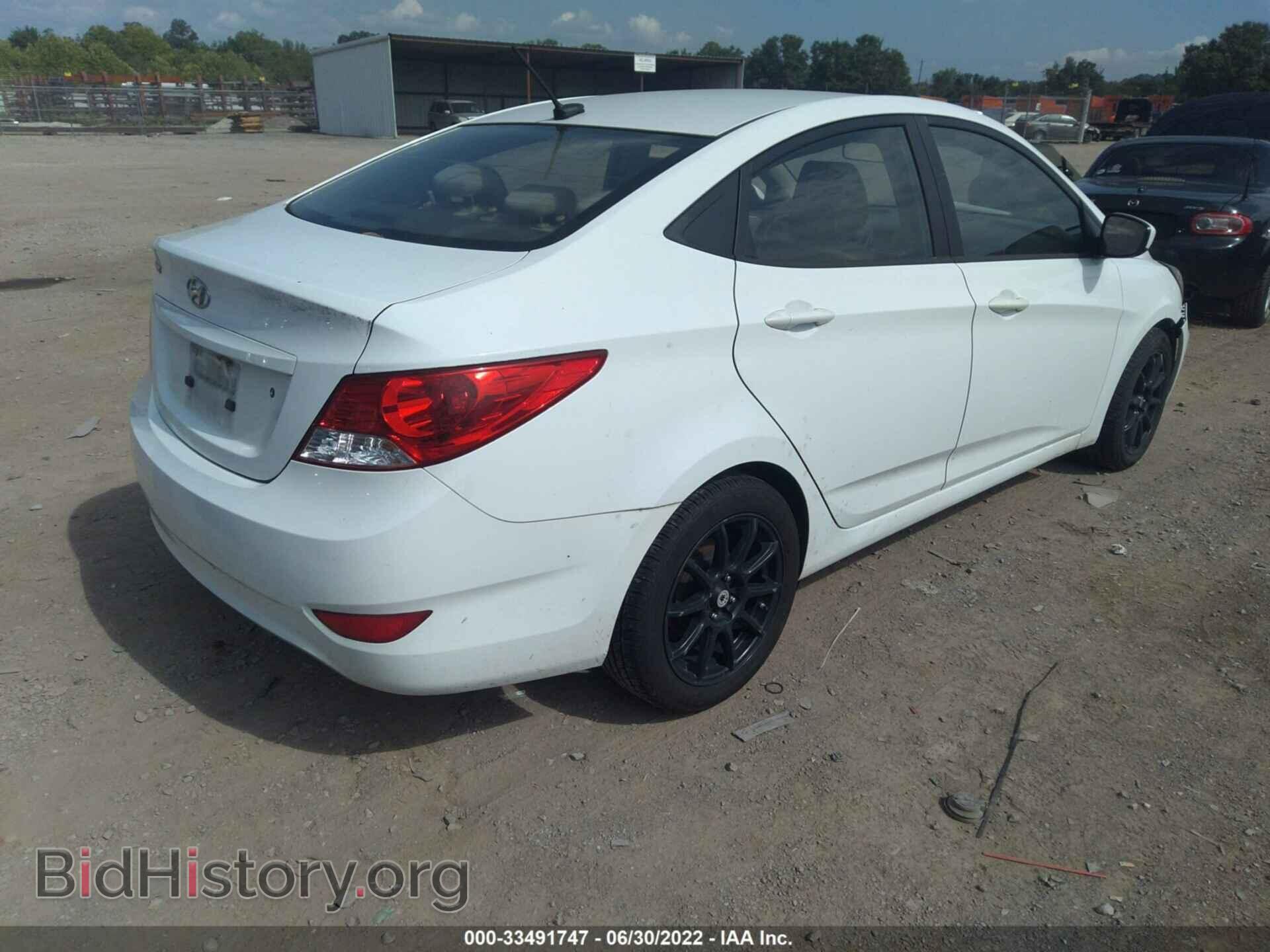 2014 HYUNDAI ACCENT - VIN: KMHCT4AEXEU640816 - Фото 4