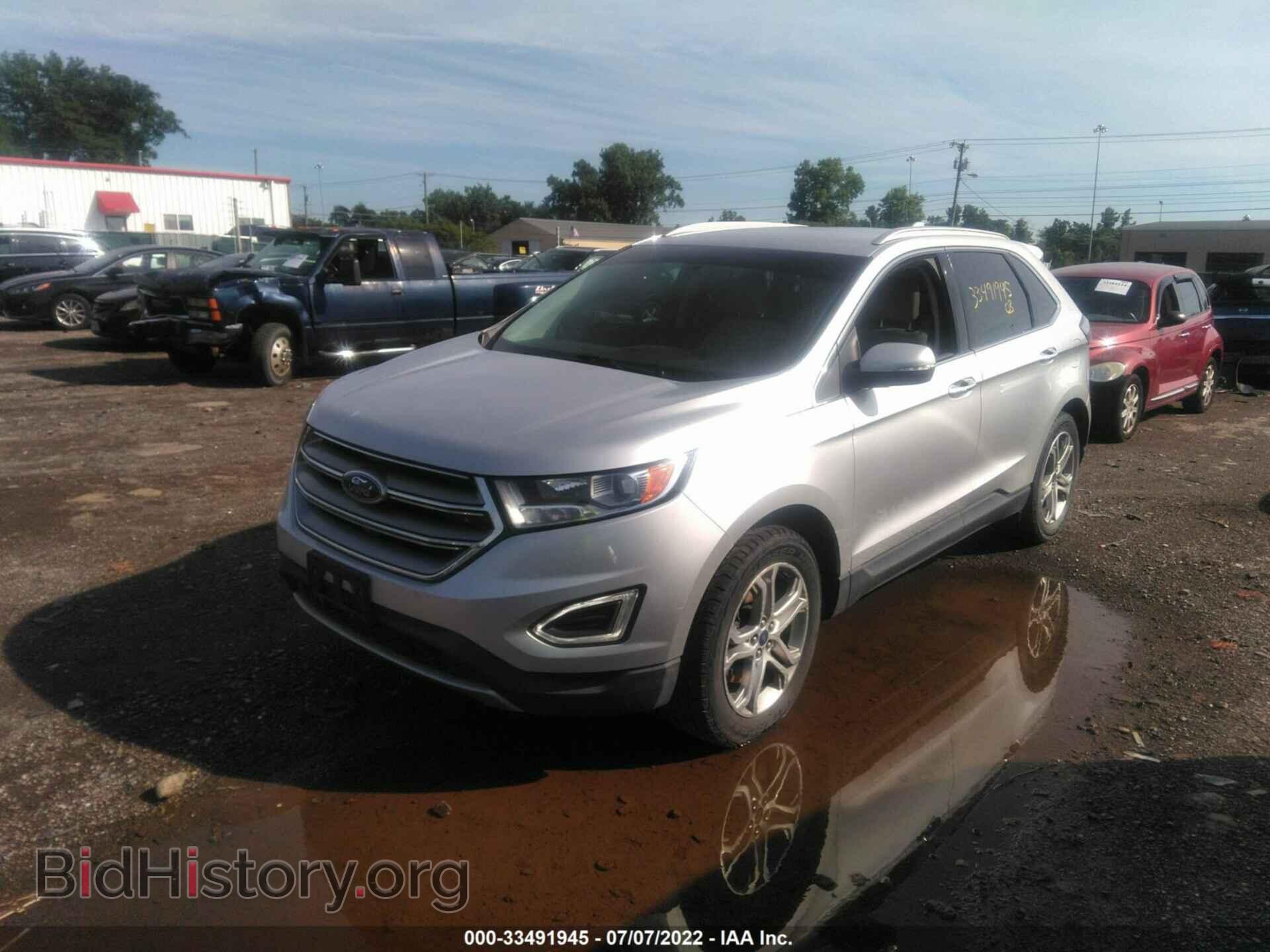 2015 FORD EDGE - VIN: 2FMTK4K94FBB10045 - Photo 2