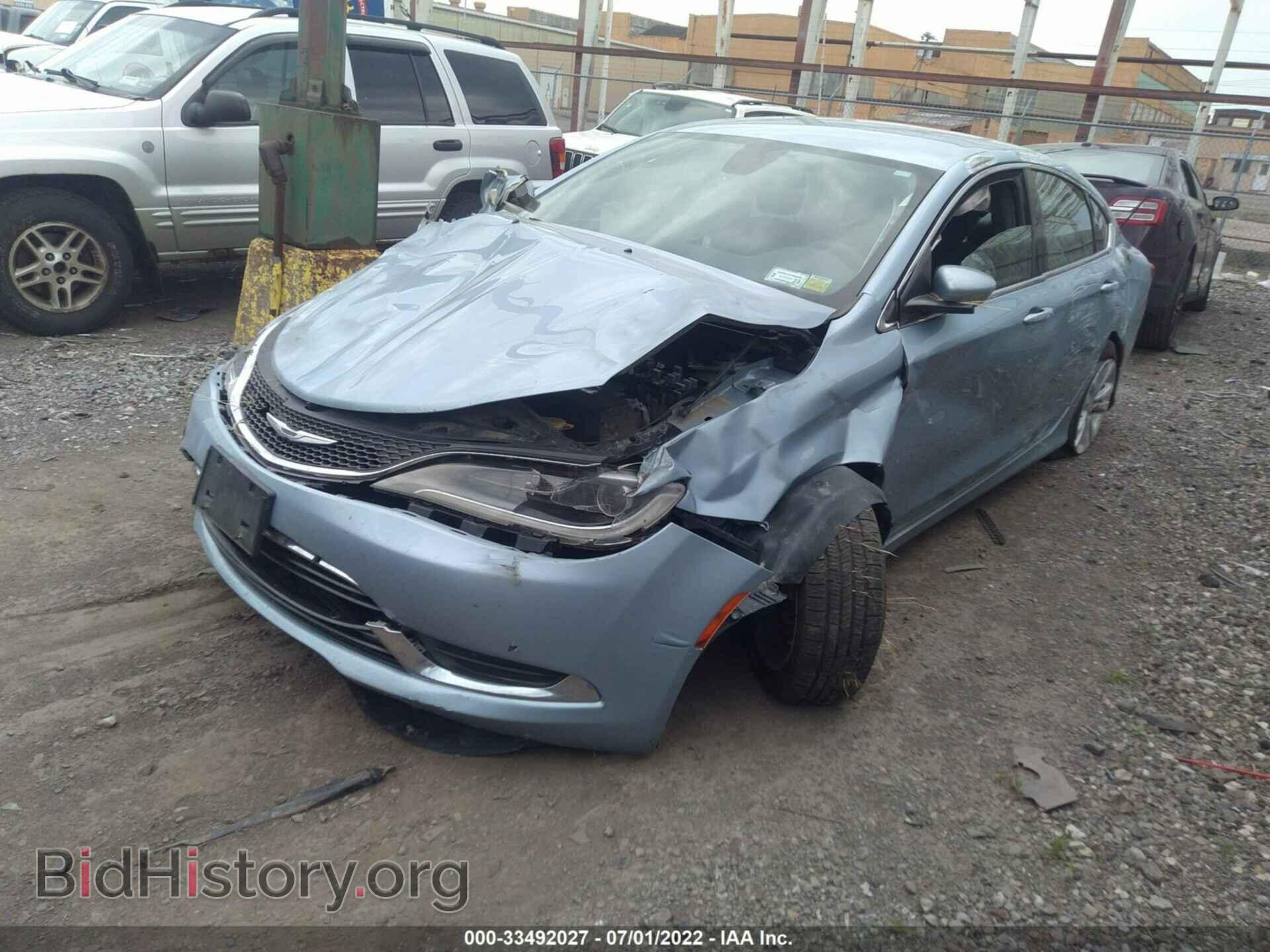 2015 CHRYSLER 200 - VIN: 1C3CCCAB0FN622927 - Фото 2