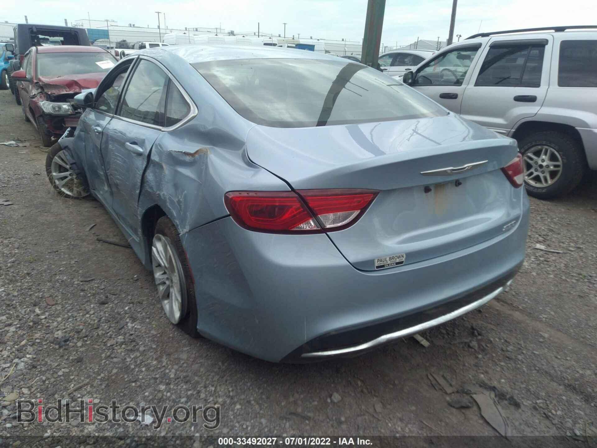 2015 CHRYSLER 200 - VIN: 1C3CCCAB0FN622927 - Фото 3
