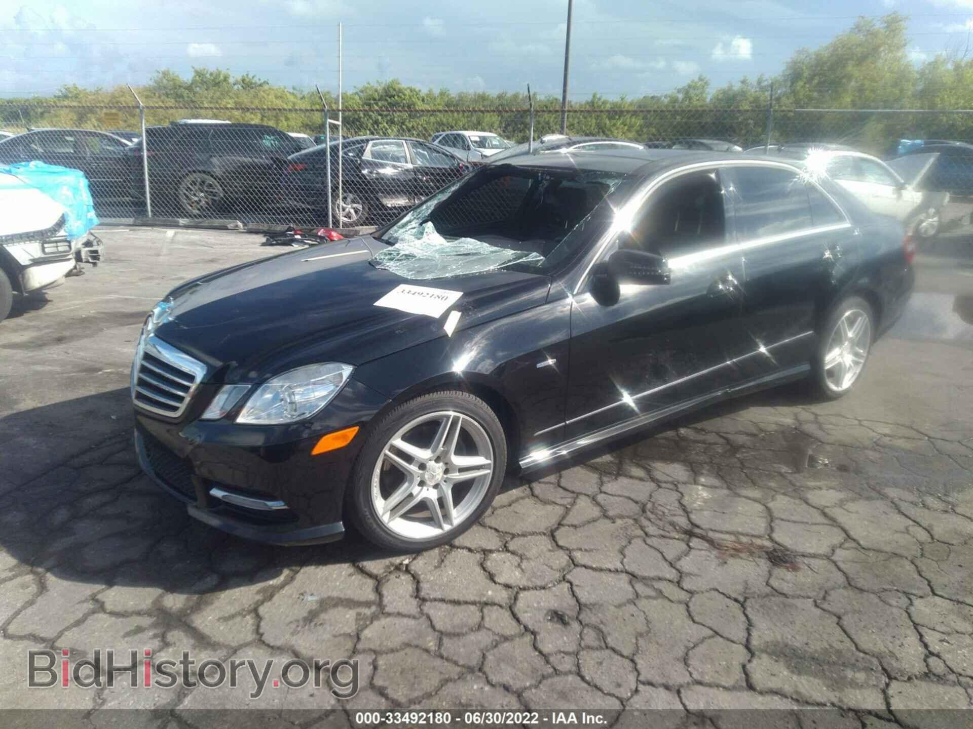 2012 MERCEDES-BENZ E-CLASS - VIN: WDDHF5KB1CA551104 - Фото 2