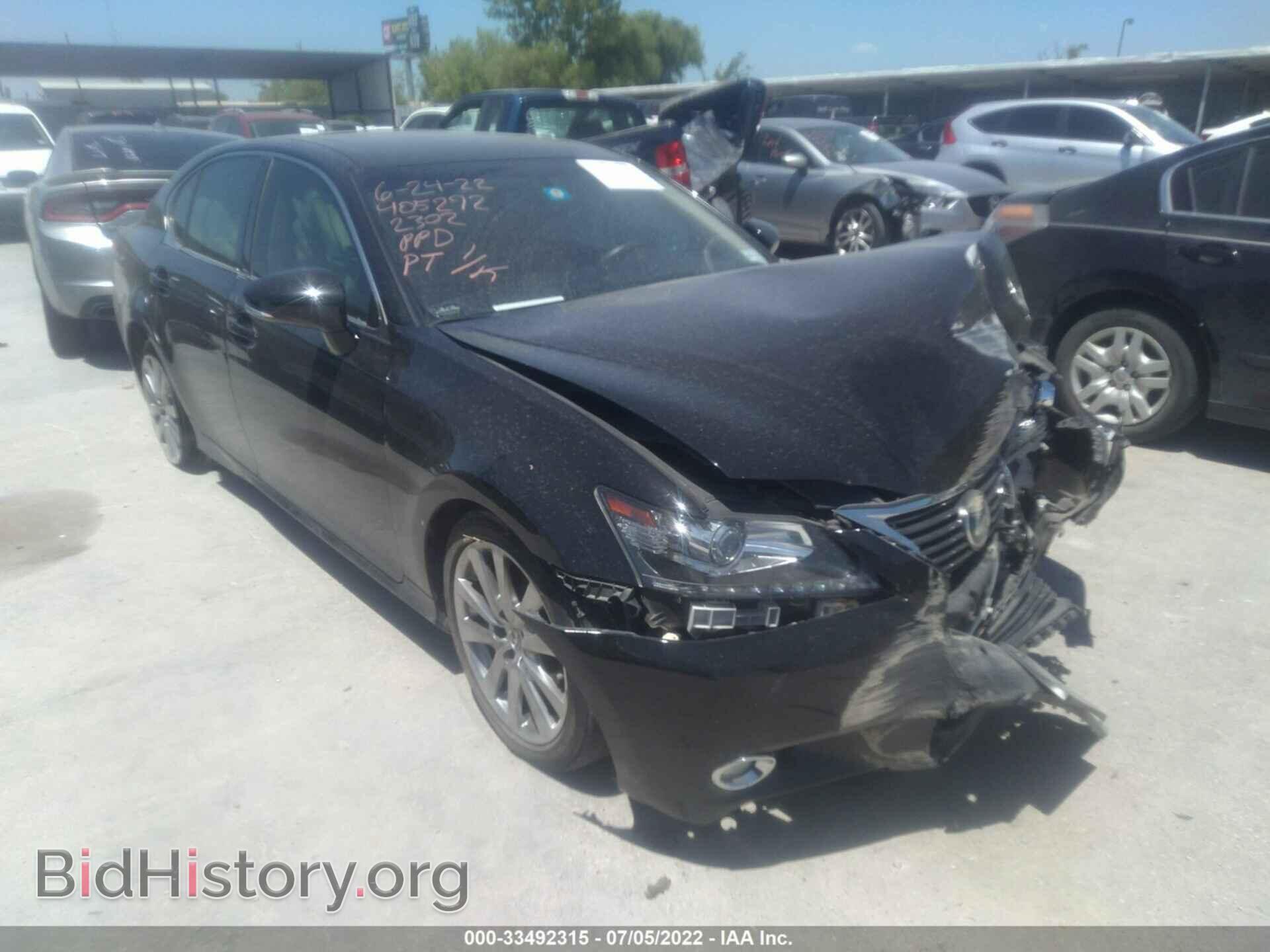 Фотография JTHBE1BL4E5042302 - LEXUS GS 350 2014