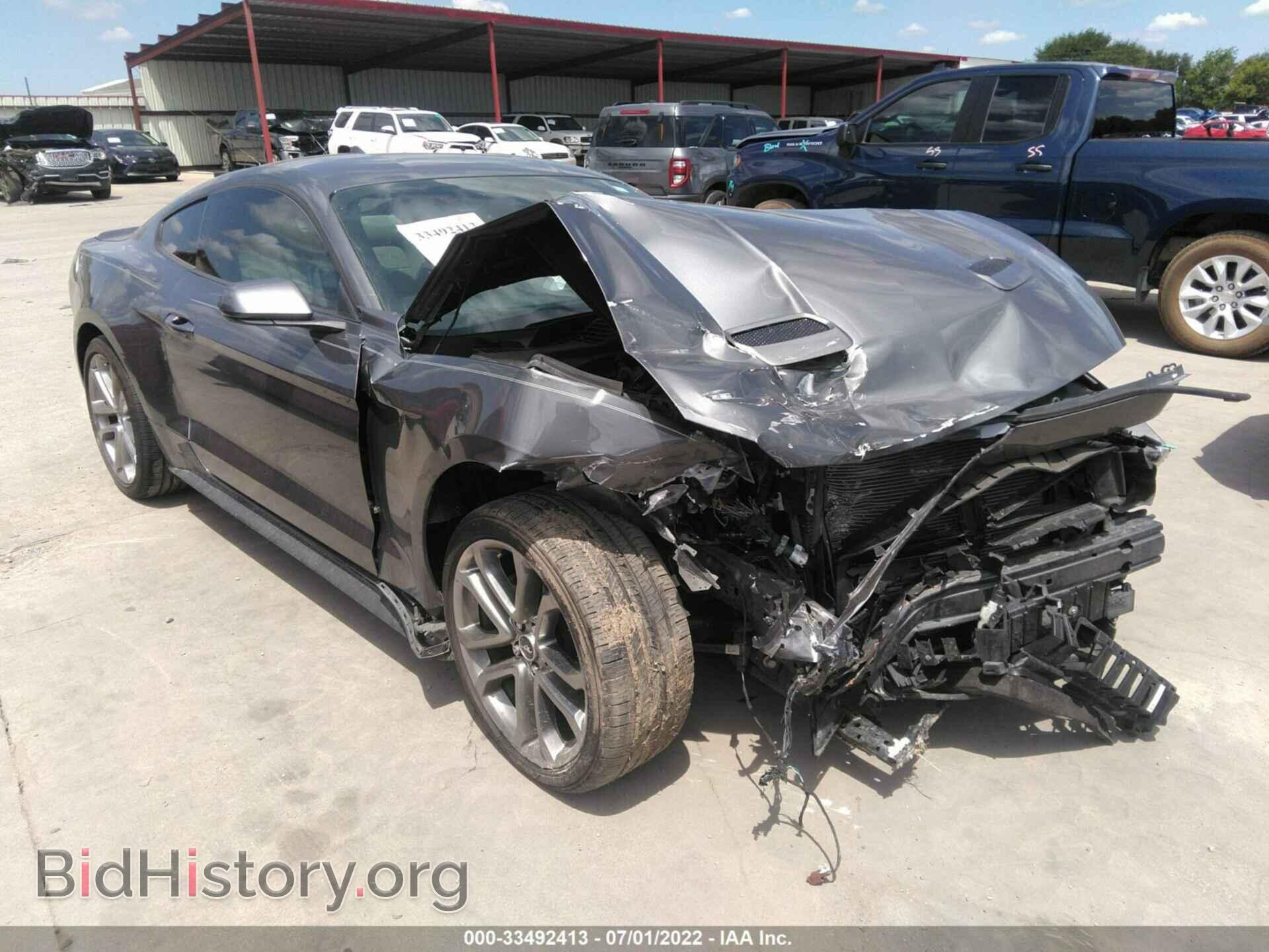 Photo 1FA6P8TH3M5110321 - FORD MUSTANG 2021