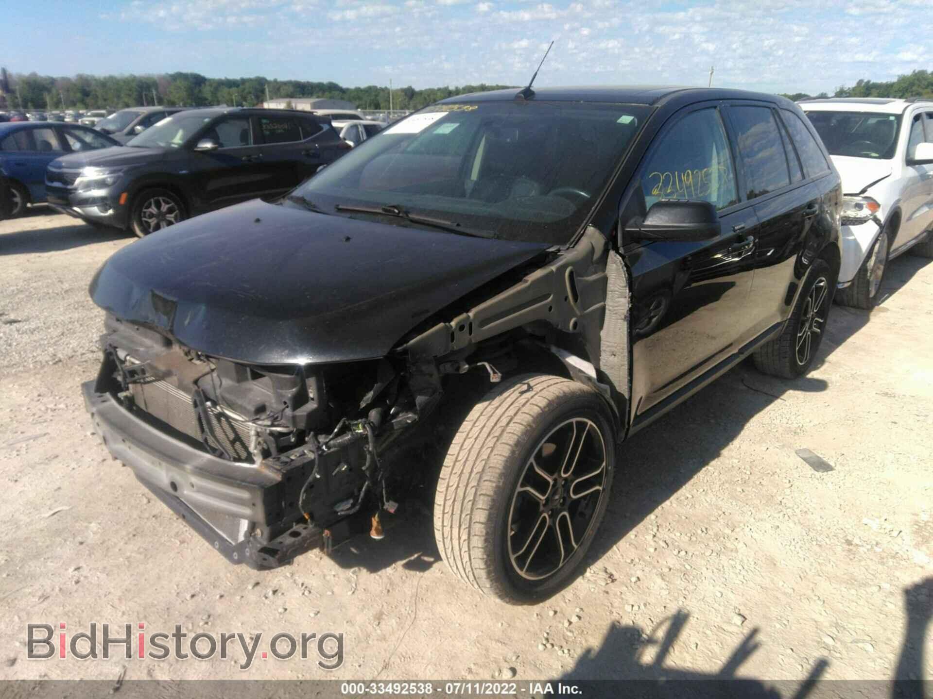 2013 FORD EDGE - VIN: 2FMDK3JC6DBC86118 - Фото 2