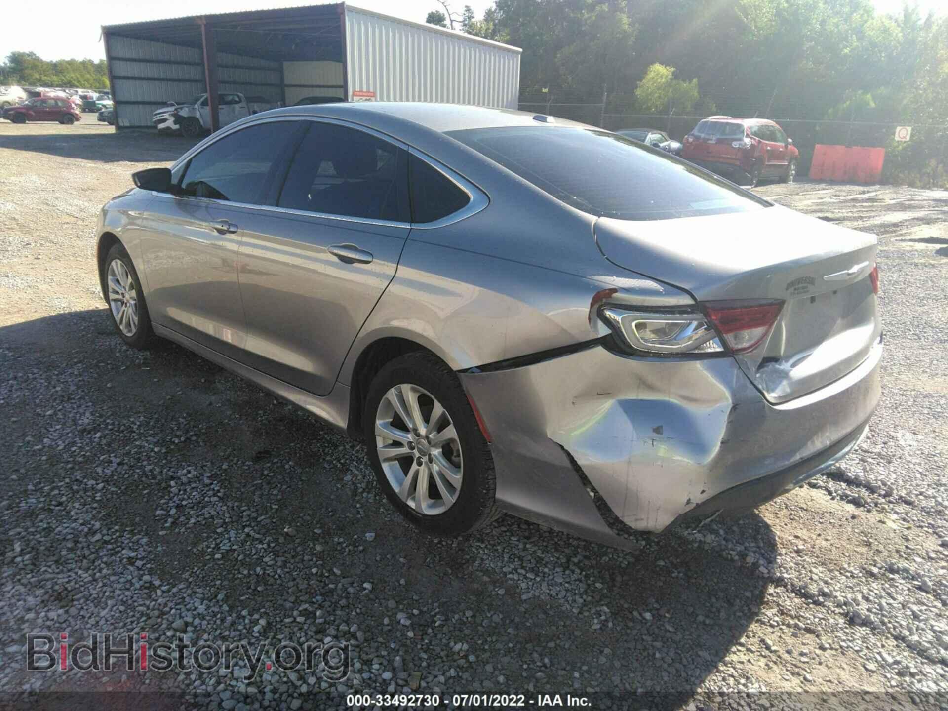 2015 CHRYSLER 200 - VIN: 1C3CCCAB5FN651386 - Фото 3