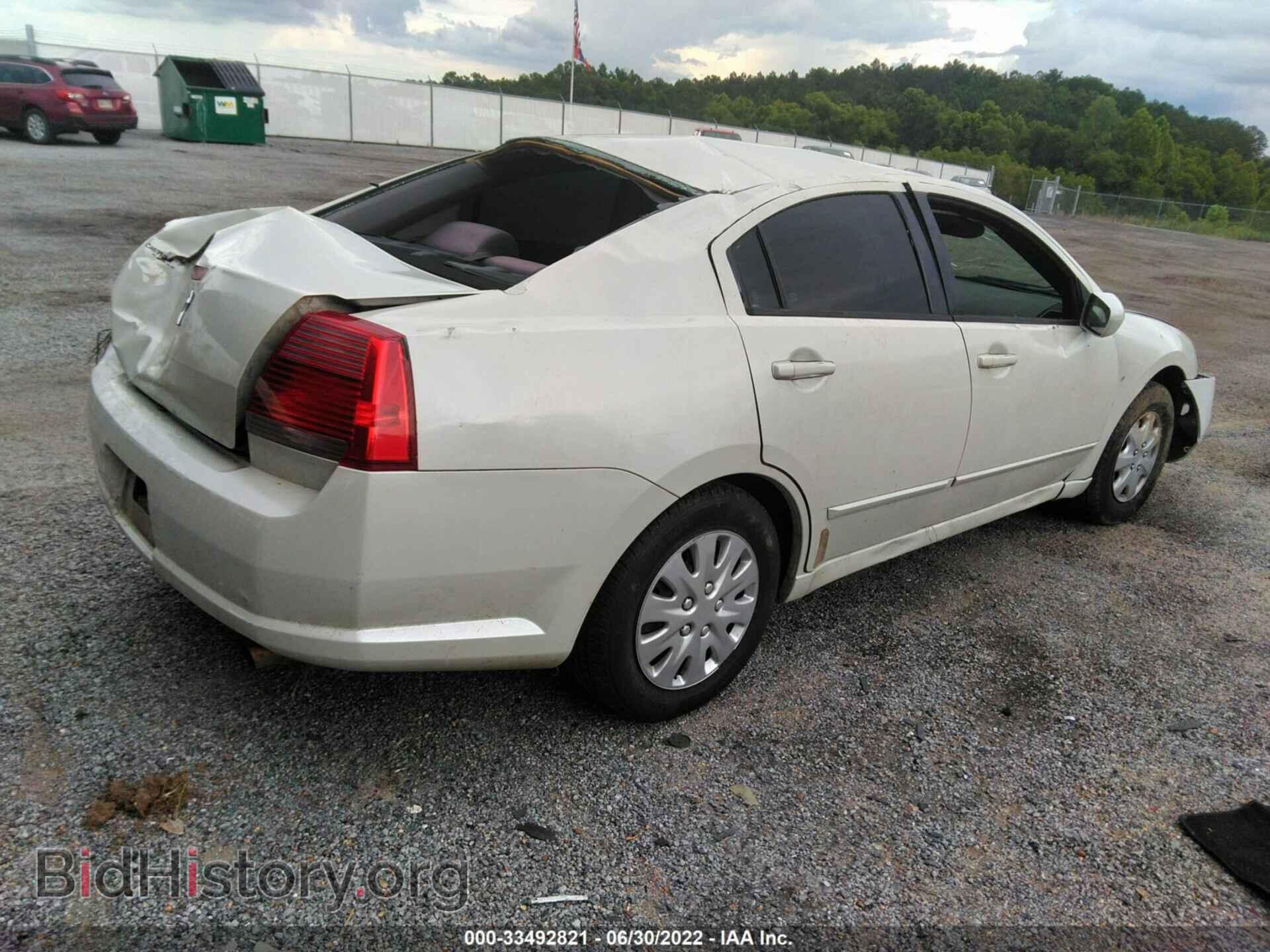 2006 MITSUBISHI GALANT - VIN: 4A3AB36F46E072436 - Фото 4