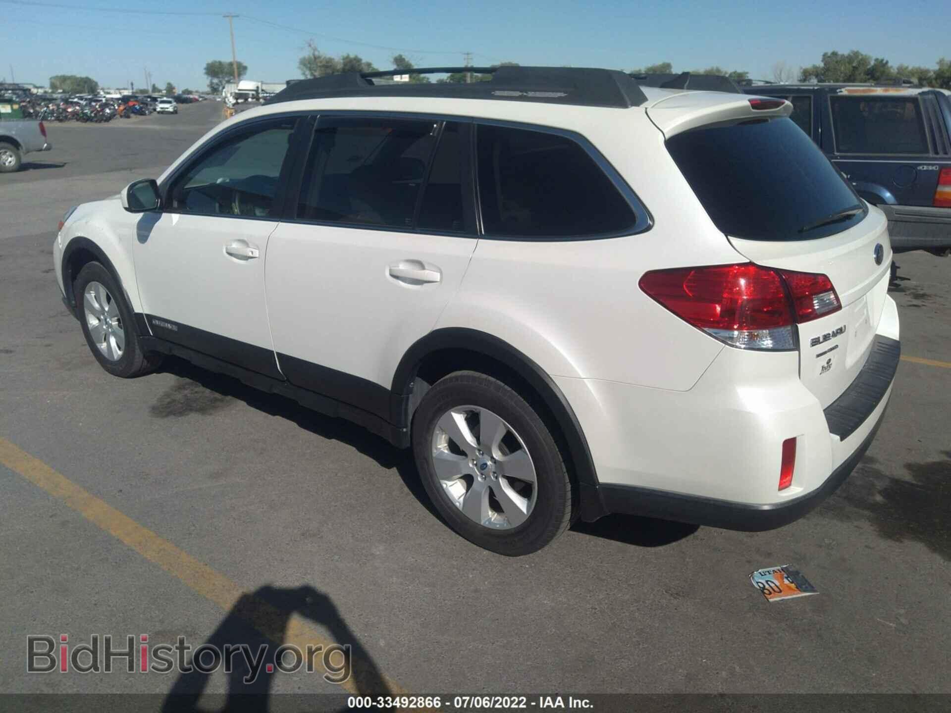 2011 SUBARU OUTBACK - VIN: 4S4BRBLC2B3427273 - Фото 3