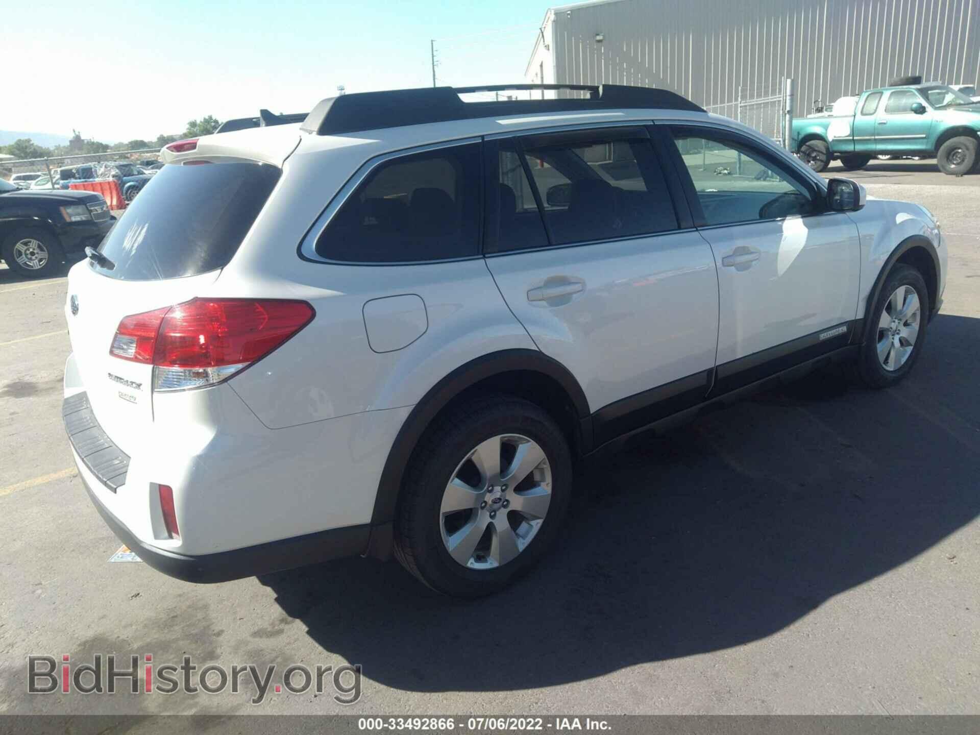 2011 SUBARU OUTBACK - VIN: 4S4BRBLC2B3427273 - Фото 4