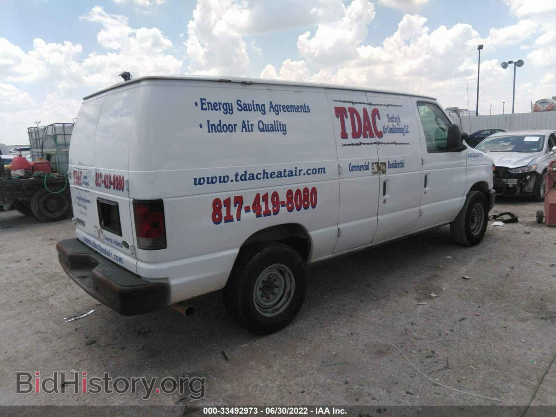 2008 FORD ECONOLINE CARGO VAN - VIN: 1FTNE24L68DA81405 - Фото 4