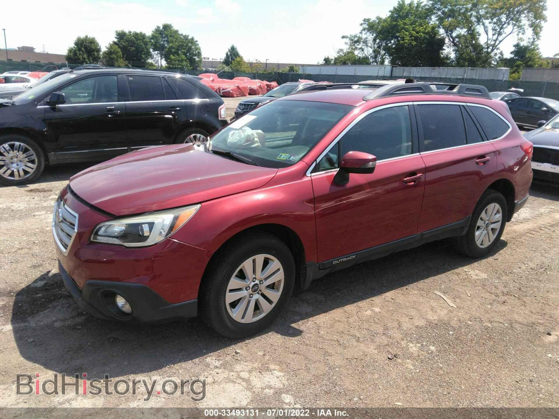 2015 SUBARU OUTBACK - VIN: 4S4BSAFC2F3309885 - Фото 2