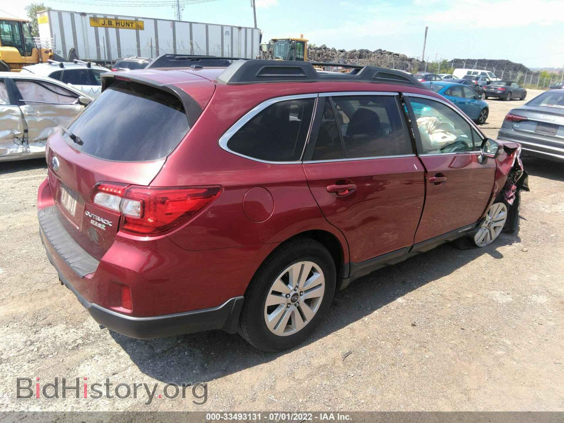 2015 SUBARU OUTBACK - VIN: 4S4BSAFC2F3309885 - Фото 4