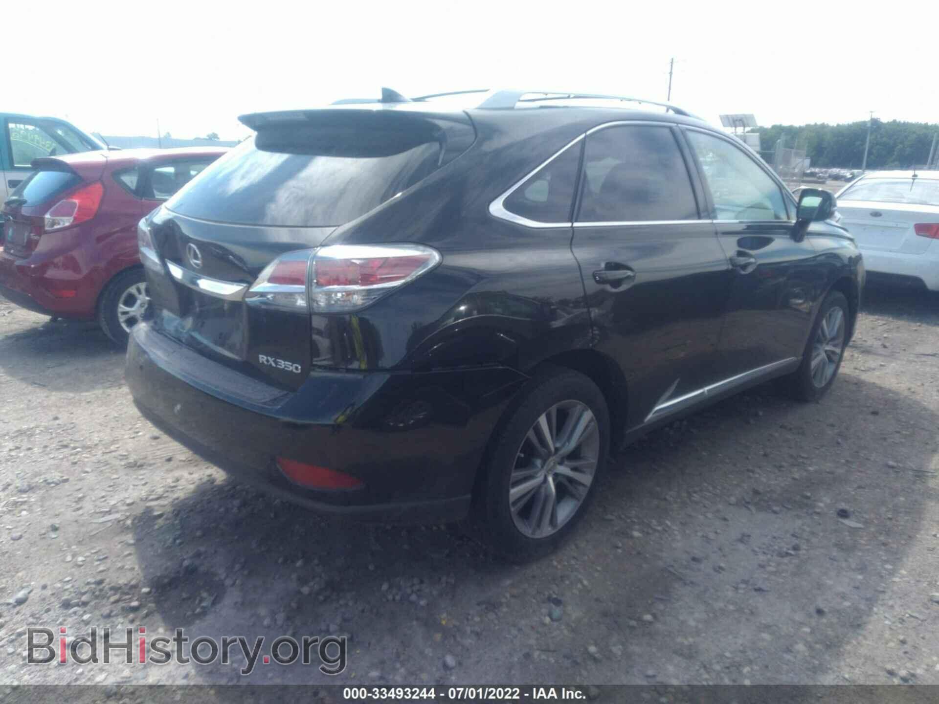 2015 LEXUS RX 350 - VIN: 2T2BK1BA4FC340258 - Фото 4