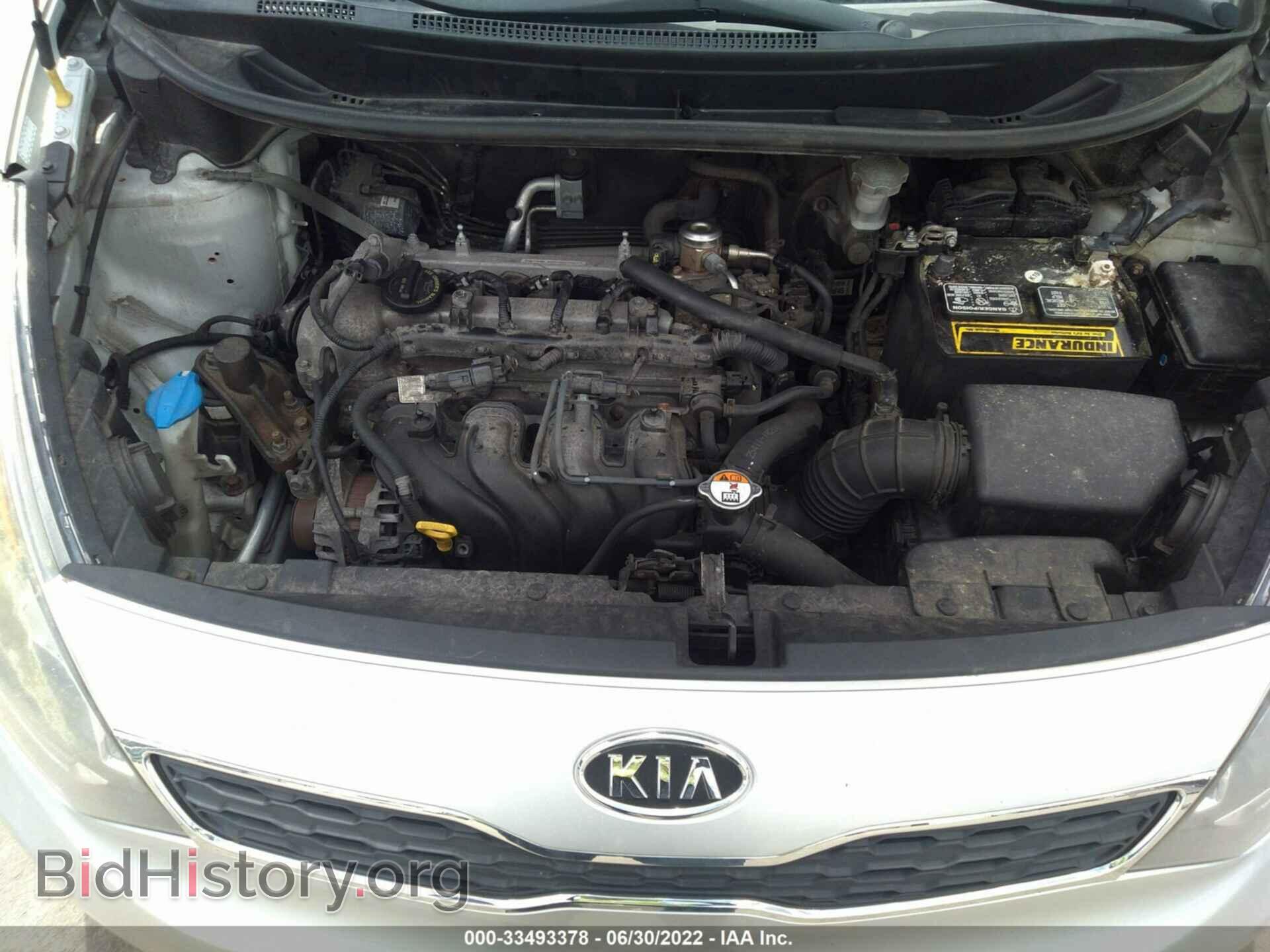 2012 KIA RIO - VIN: KNADN5A36C6010703 - Photo 10