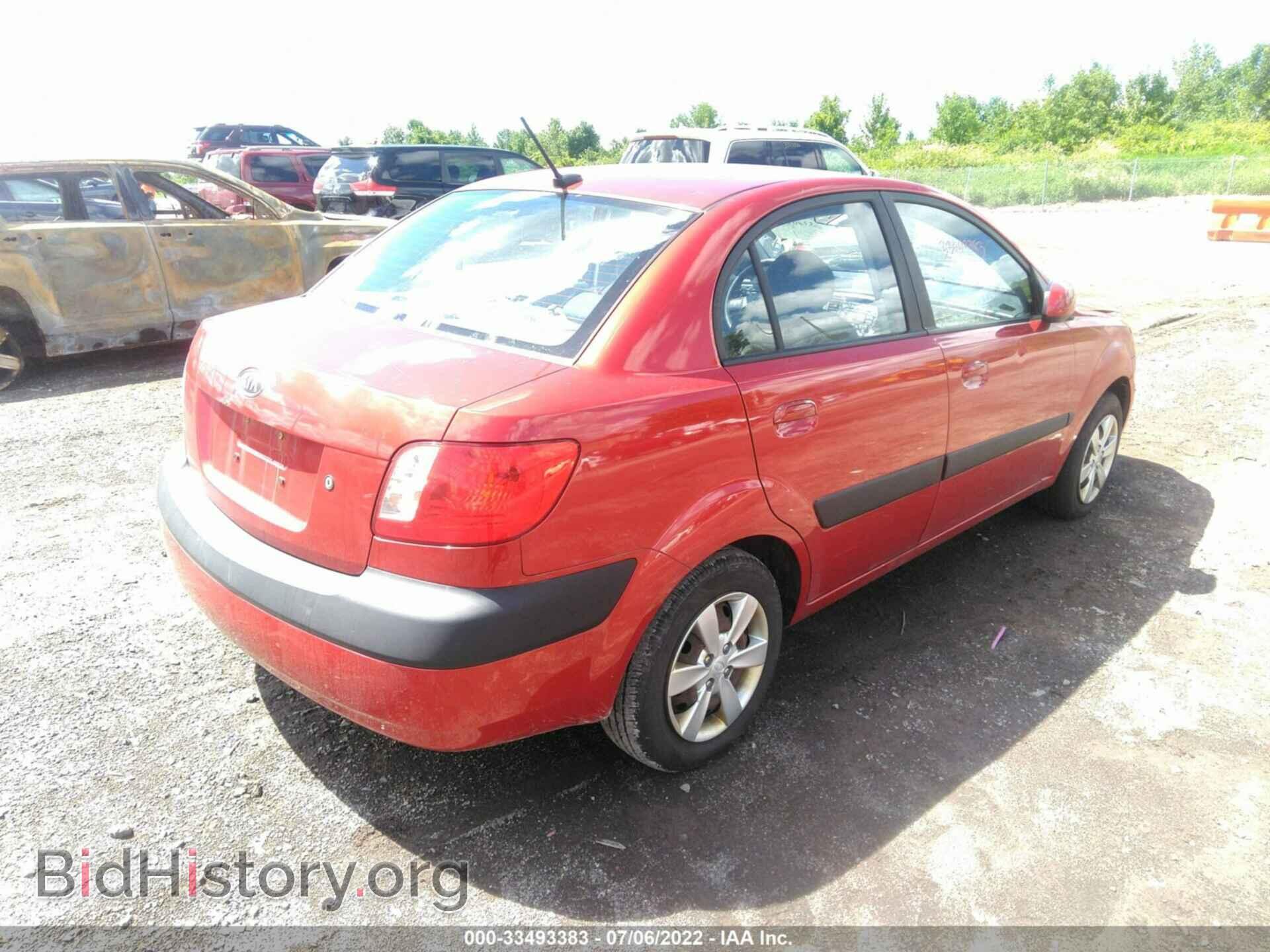 2009 KIA RIO - VIN: KNADE223X96500762 - Фото 4