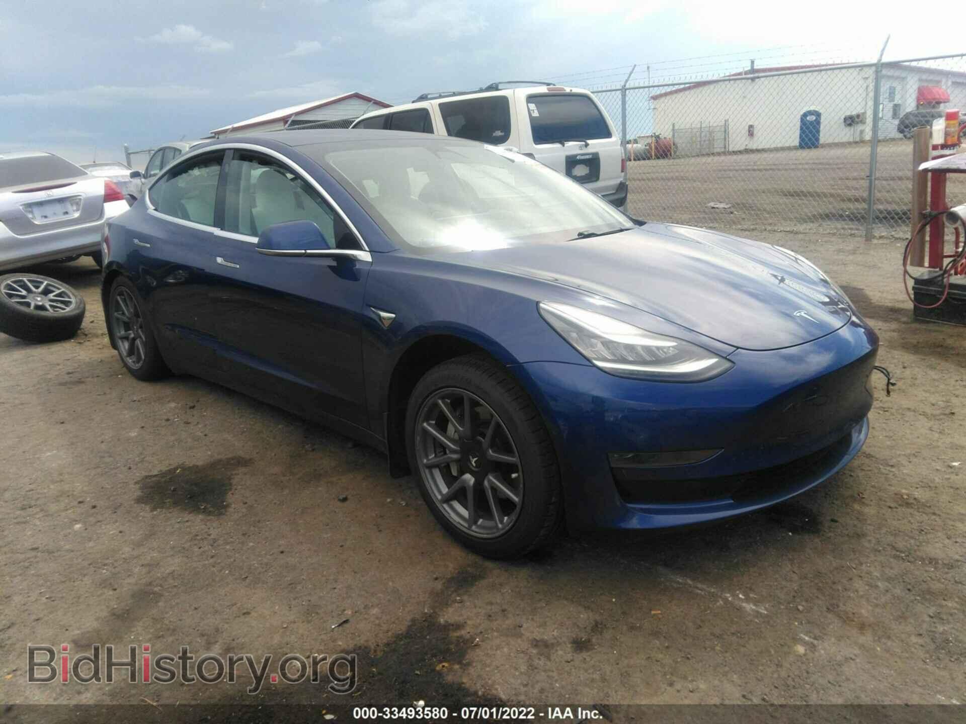 Photo 5YJ3E1EA7KF419294 - TESLA MODEL 3 2019