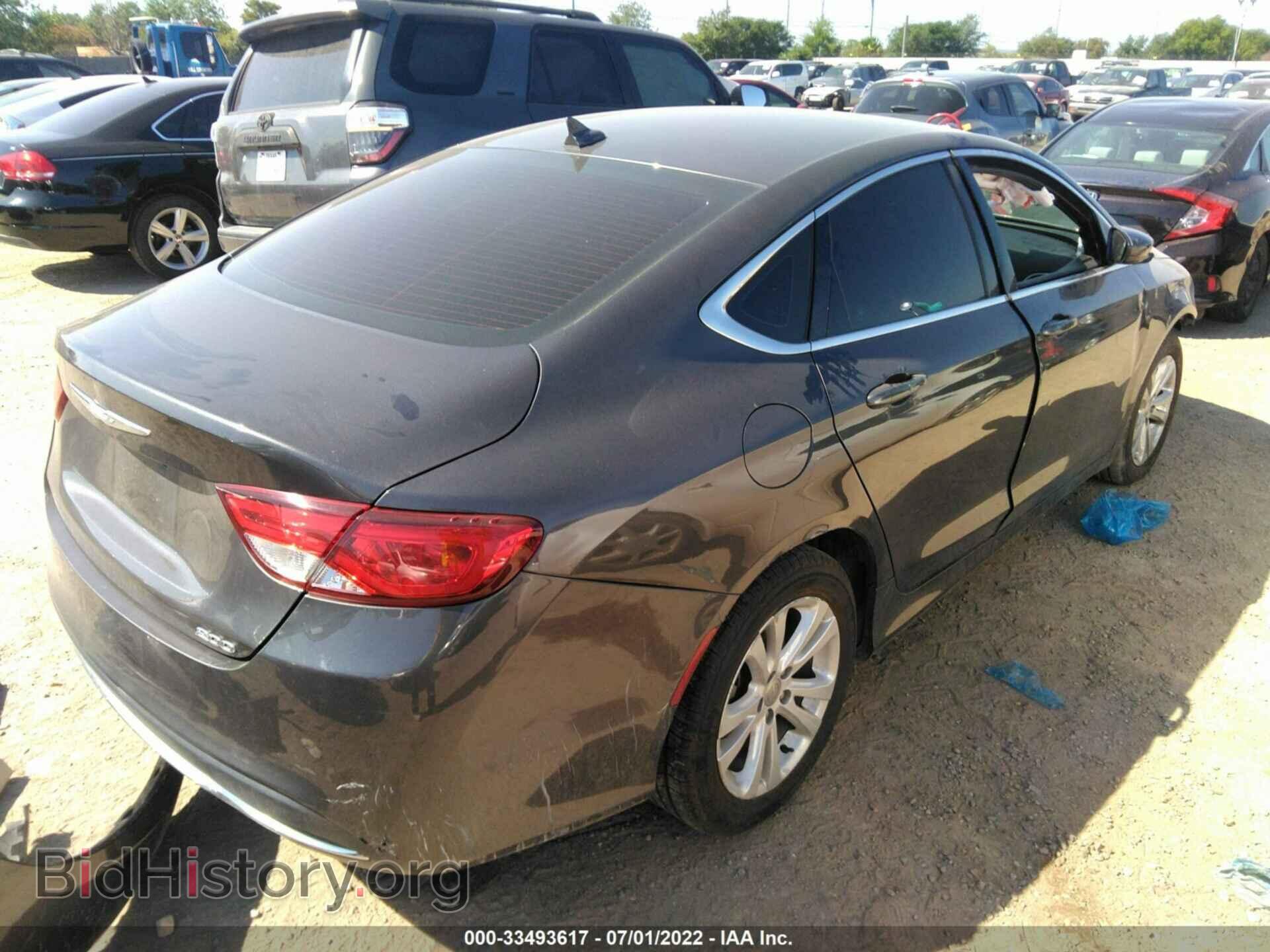 2016 CHRYSLER 200 - VIN: 1C3CCCAB3GN125422 - Фото 4