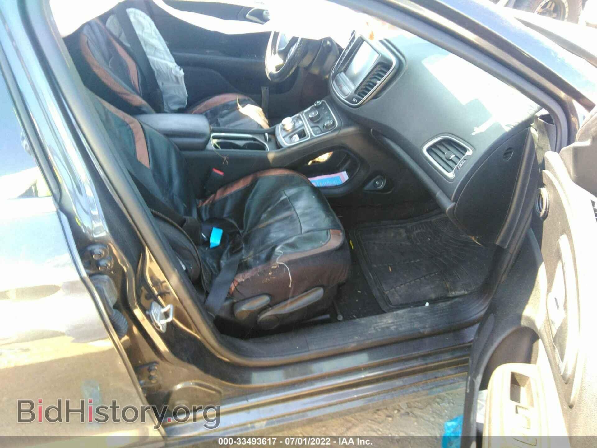 2016 CHRYSLER 200 - VIN: 1C3CCCAB3GN125422 - Фото 5