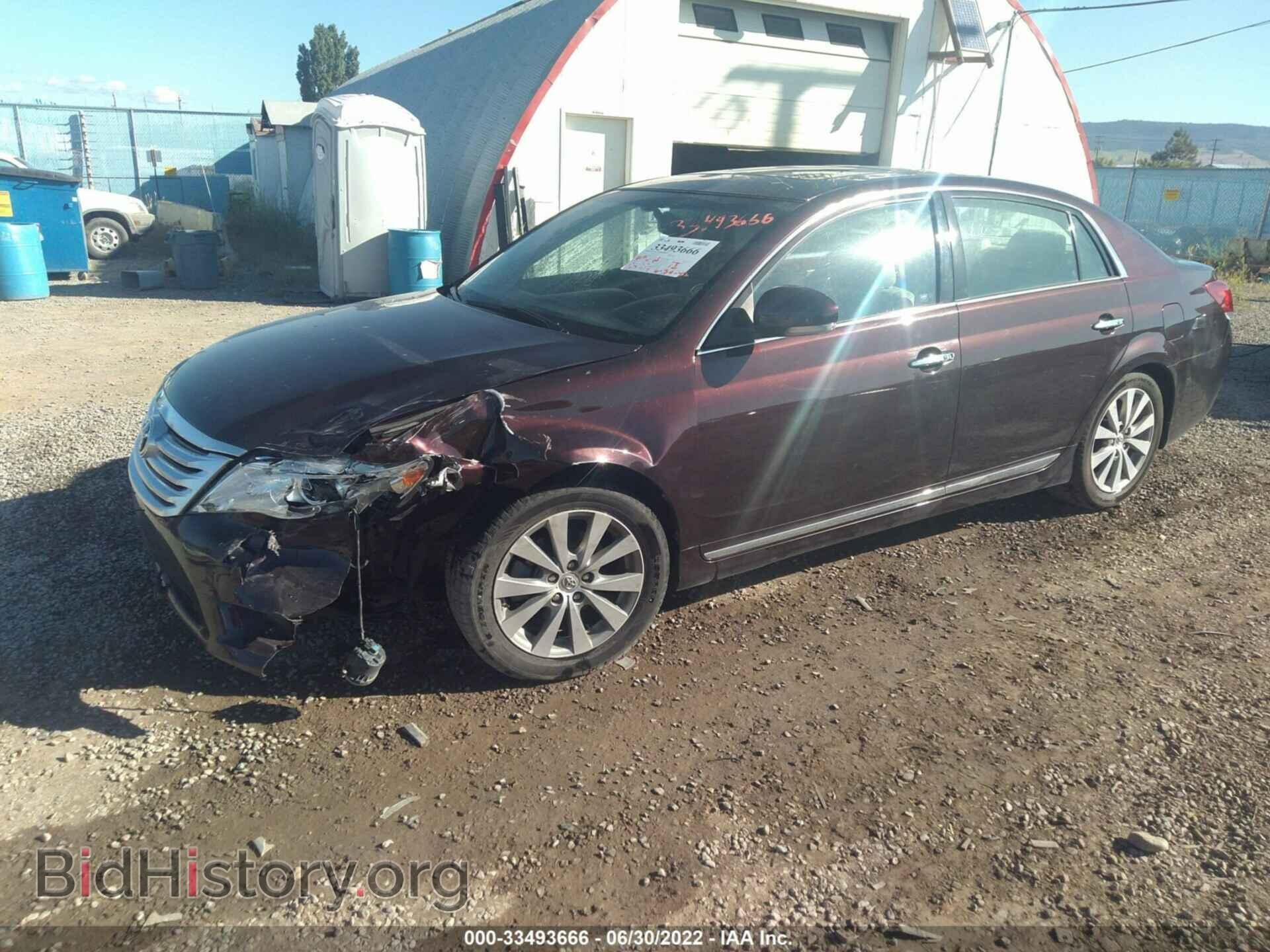 2011 TOYOTA AVALON - VIN: 4T1BK3DB2BU436663 - Фото 2